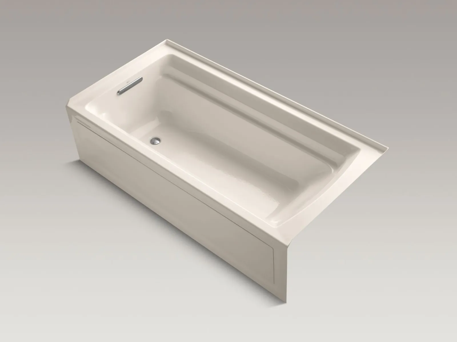 72" x 36" alcove bath, left drain^Kohler New
