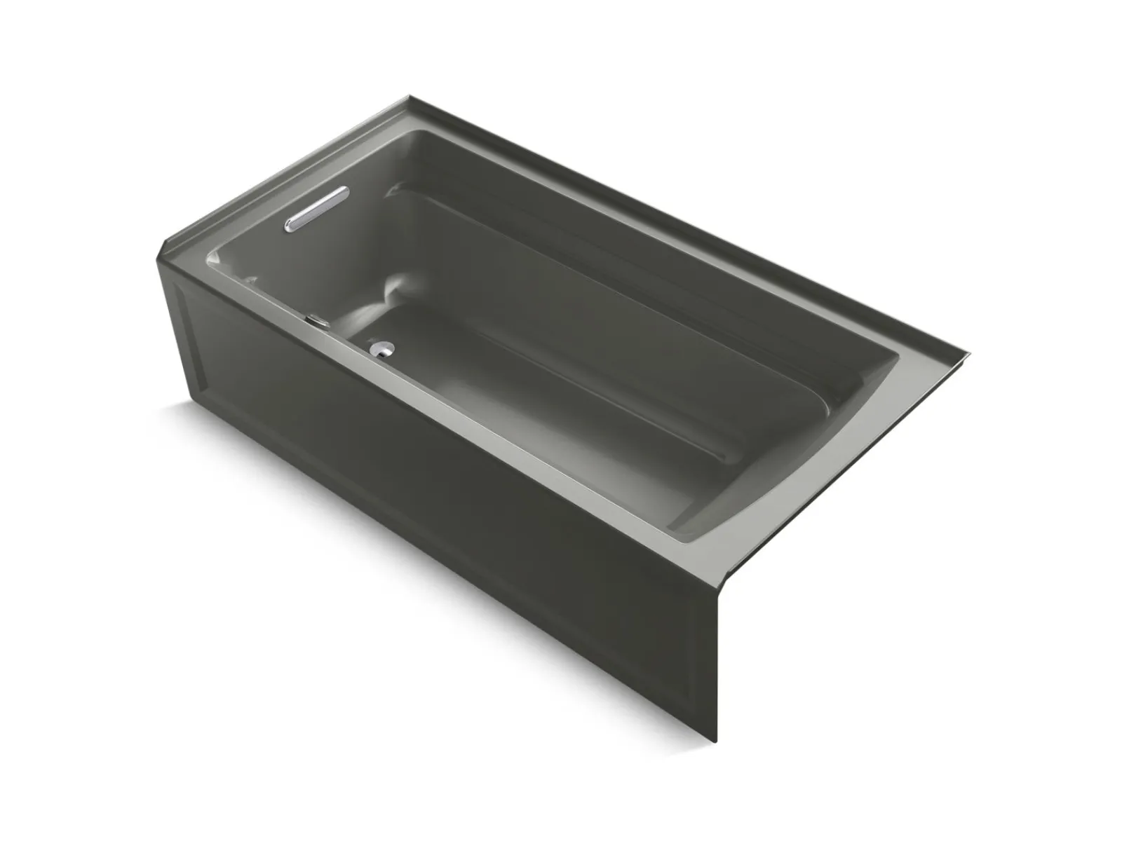 72" x 36" alcove bath, left drain^Kohler New