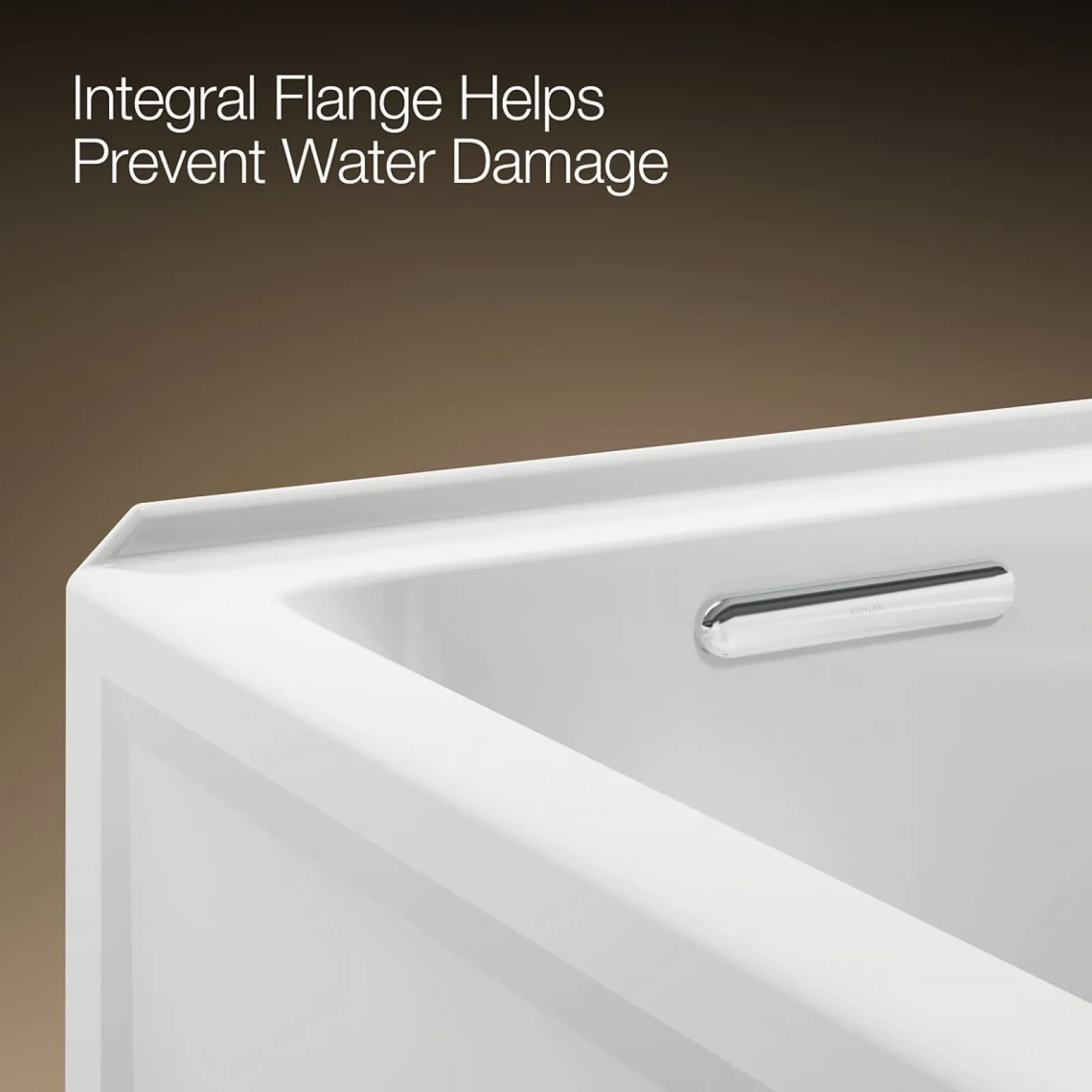72" x 36" alcove bath, left drain^Kohler New