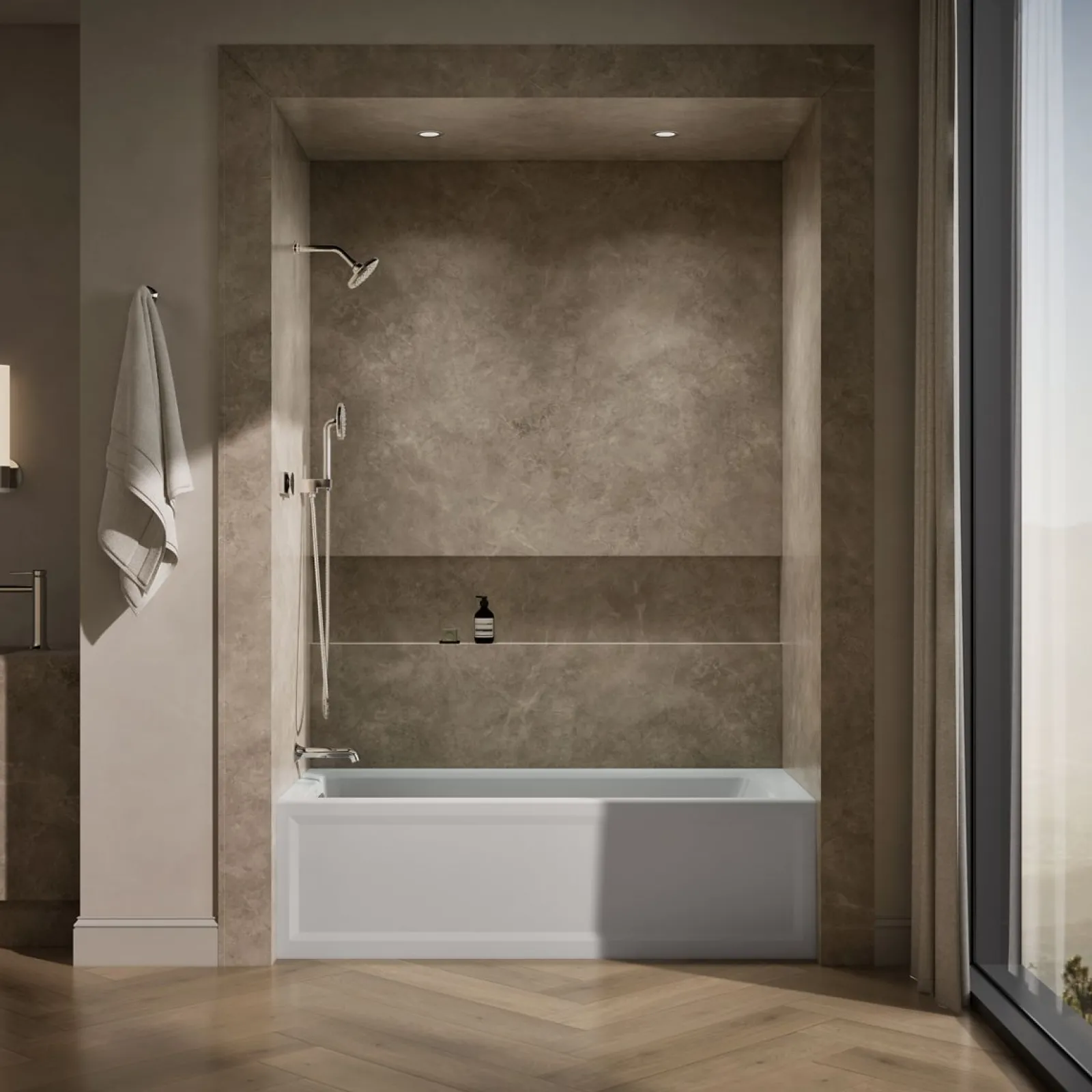 66" x 32" alcove bath, left drain^Kohler Sale