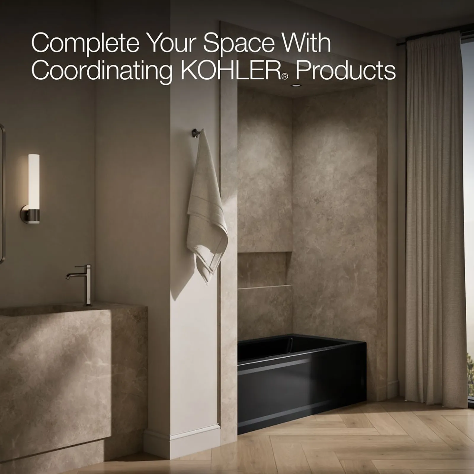 66" x 32" alcove bath, left drain^Kohler Sale
