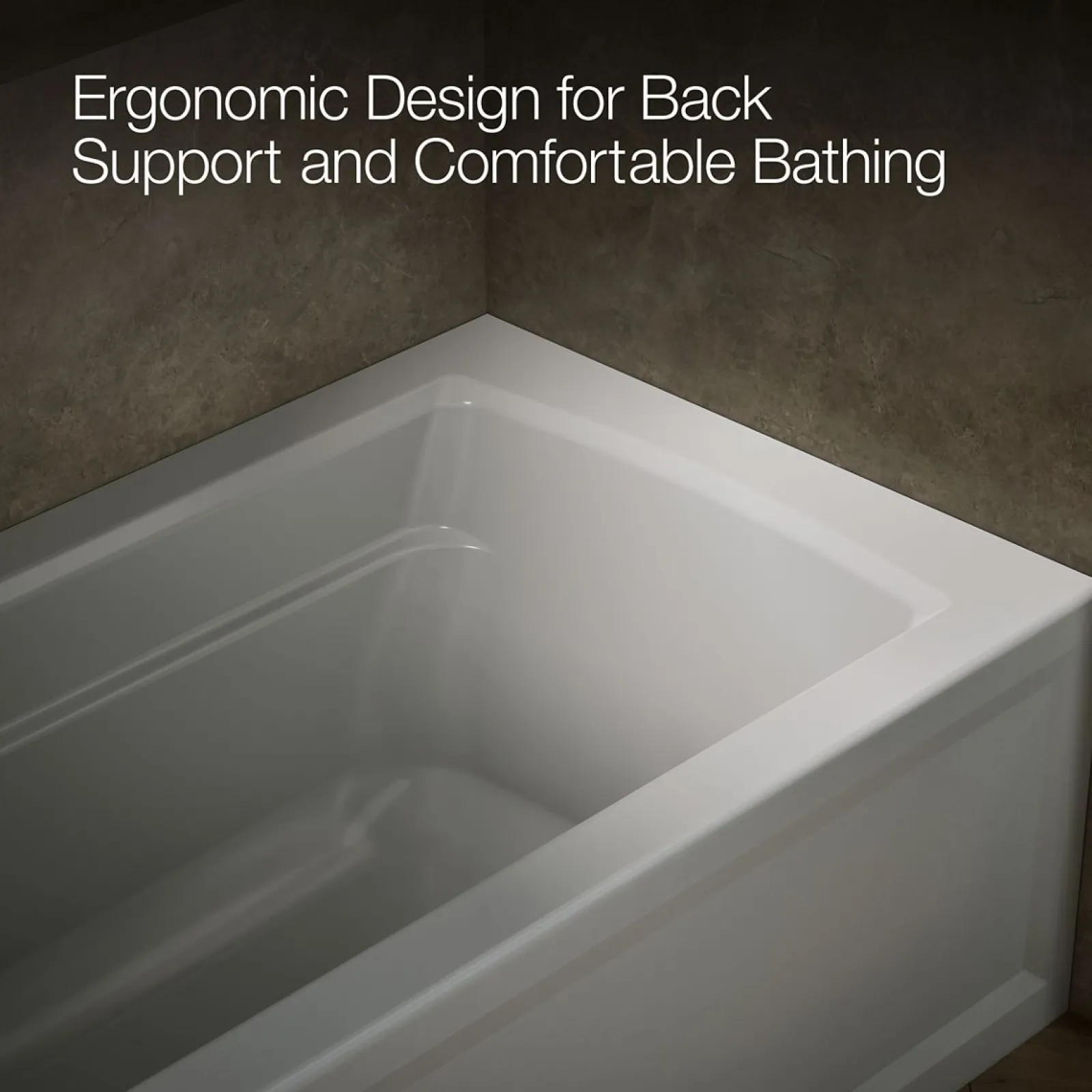 66" x 32" alcove bath, left drain^Kohler Sale