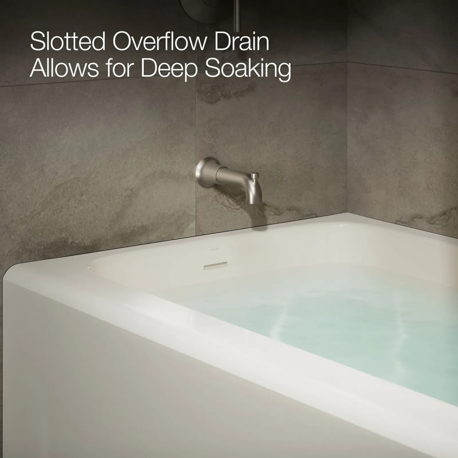 72" x 36" alcove bath, left drain^Kohler Best