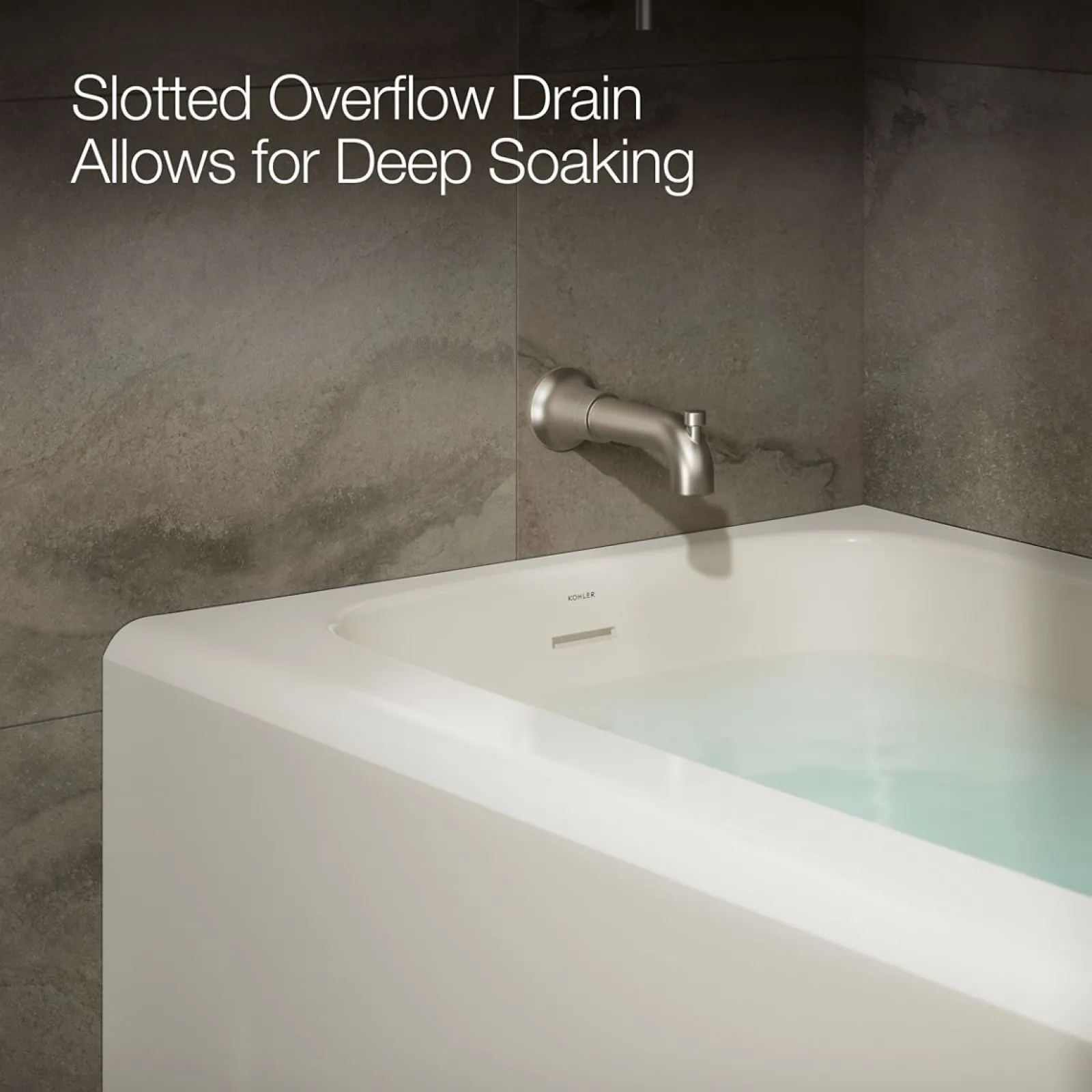 60" x 30" alcove bath, left drain^Kohler Sale