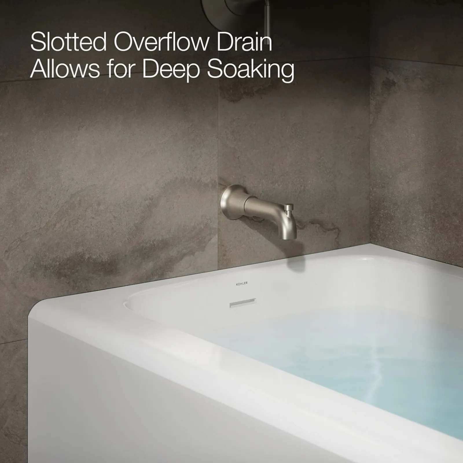 60" x 32" alcove bath, left drain^Kohler Clearance