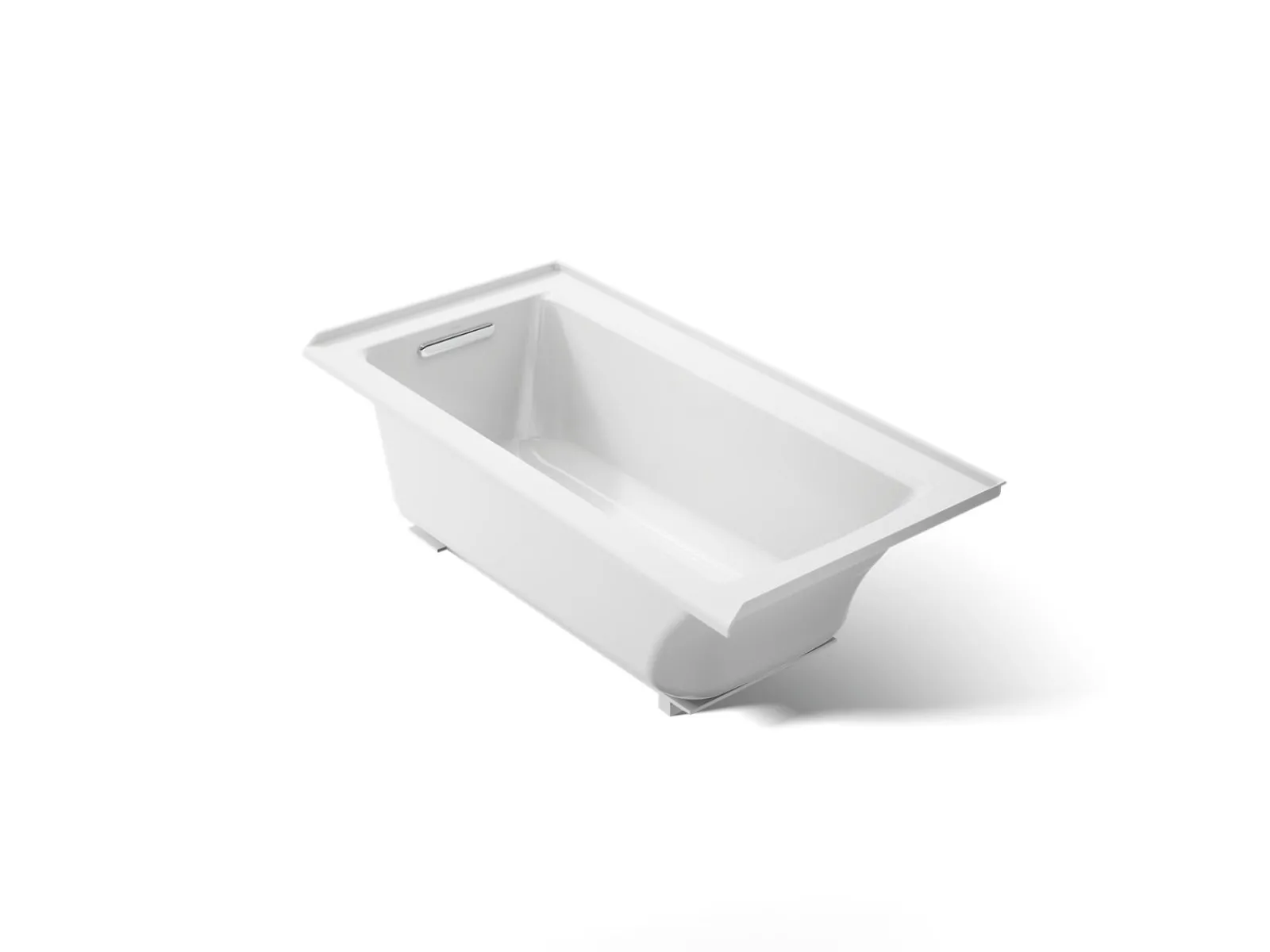 60" x 30" alcove bath, left drain^Kohler Online