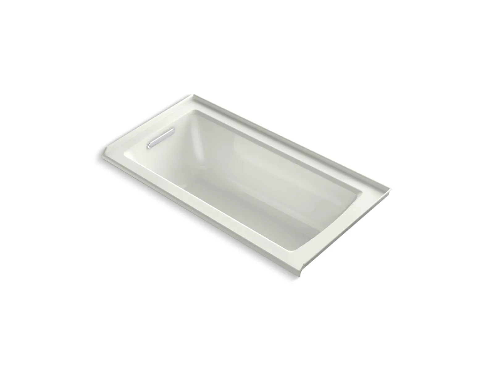 60" x 30" alcove bath, left drain^Kohler Online