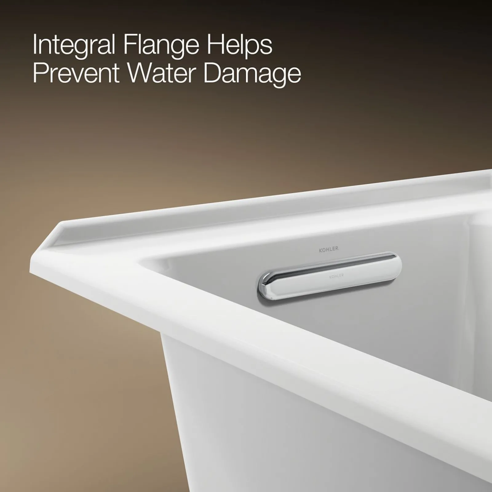 60" x 30" alcove bath, left drain^Kohler Online