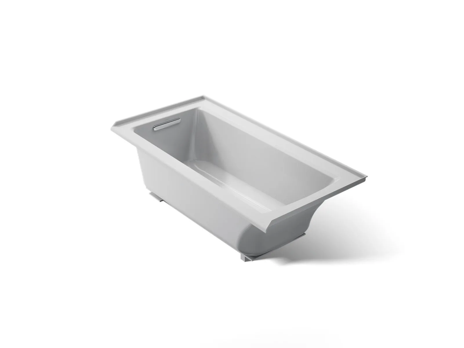 60" x 30" alcove bath, left drain^Kohler Online