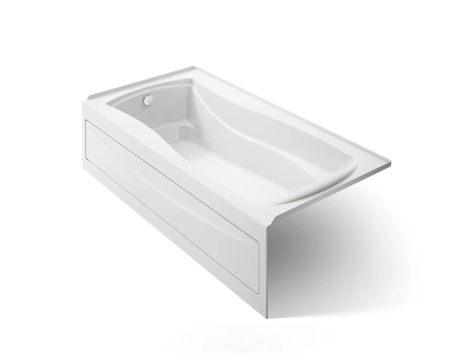 72" x 36" alcove bath, left drain^Kohler Online