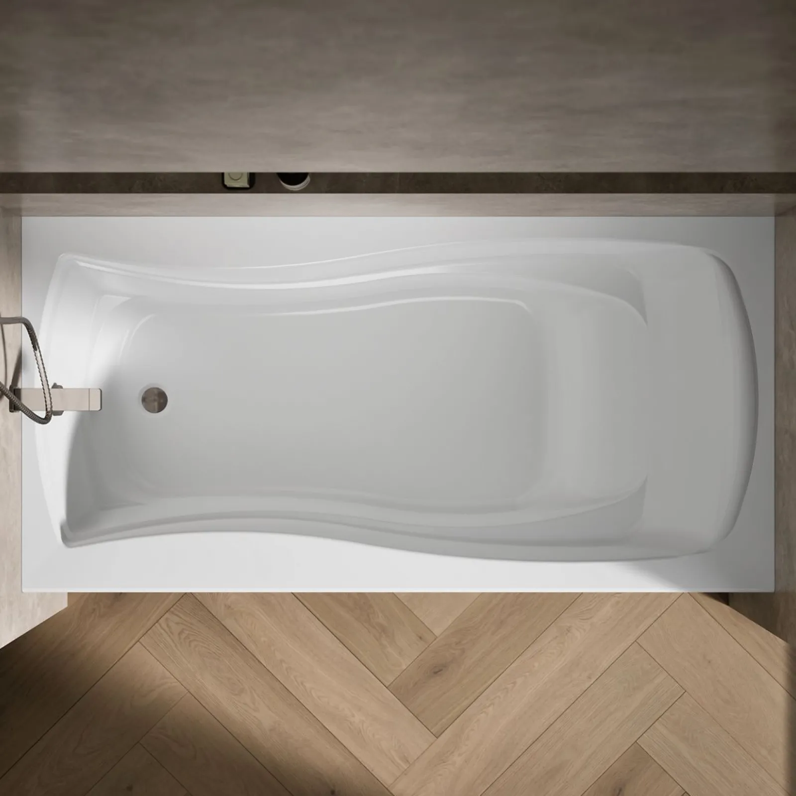 72" x 36" alcove bath, left drain^Kohler Online
