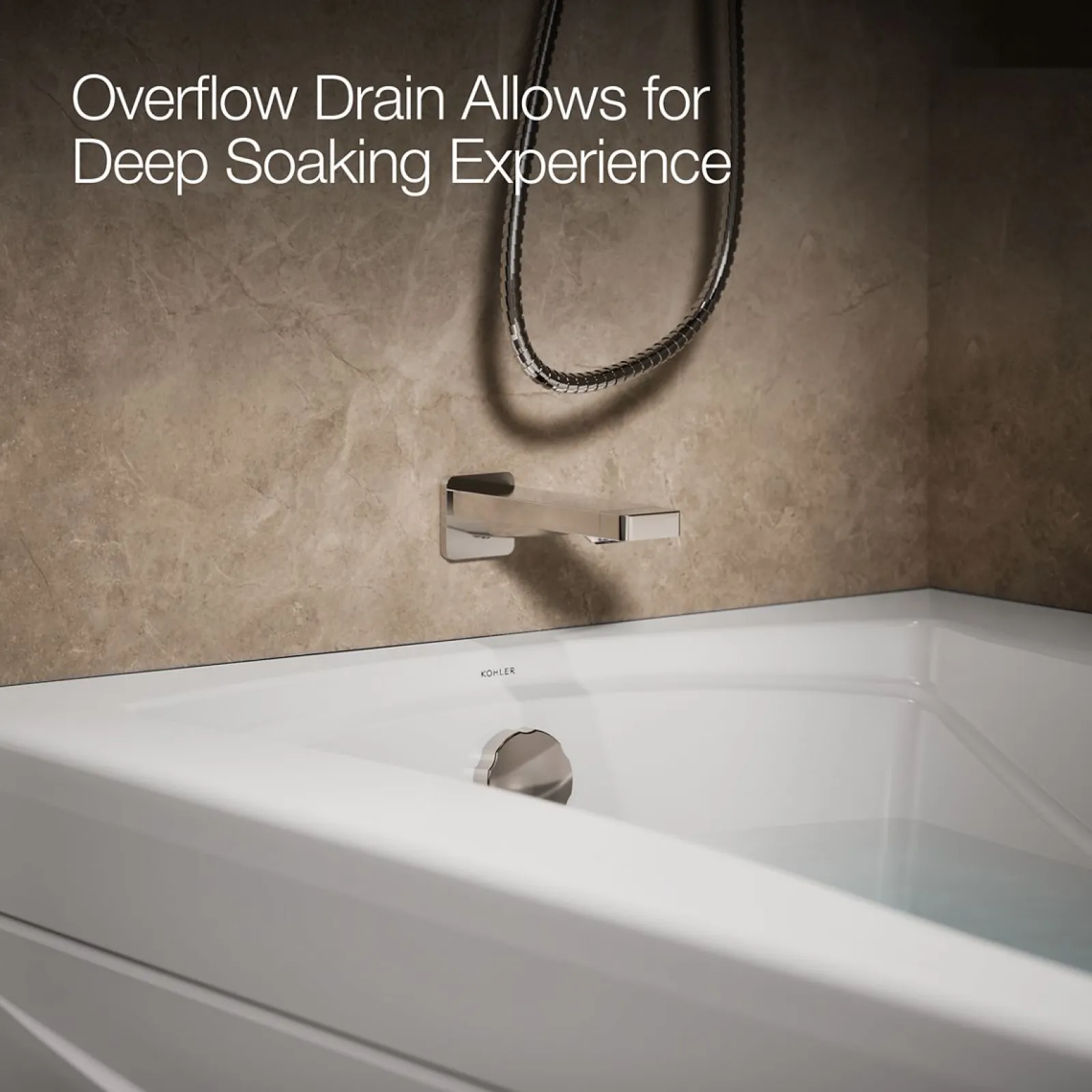 72" x 36" alcove bath, left drain^Kohler Online