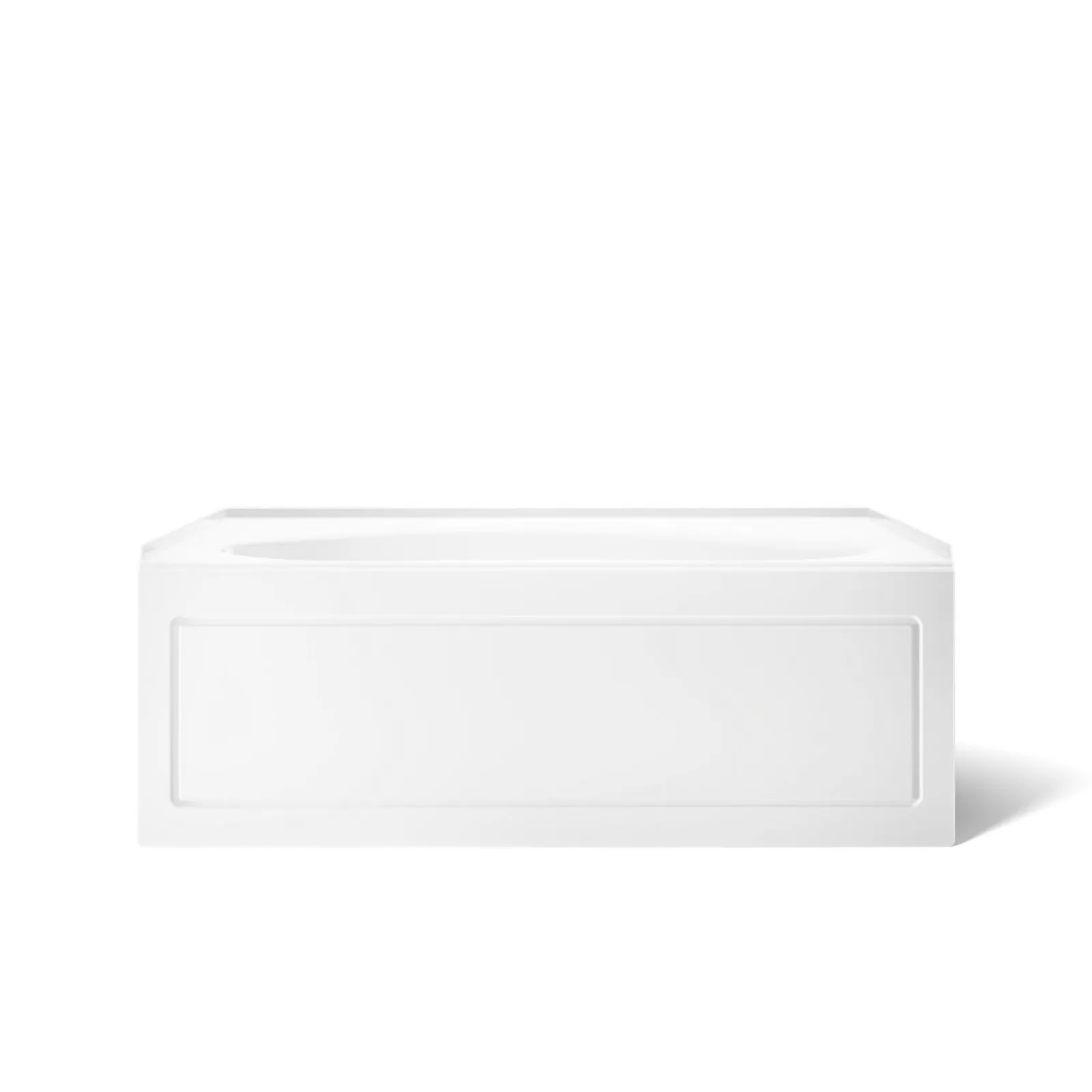 60" x 42" alcove bath, left drain^Kohler New