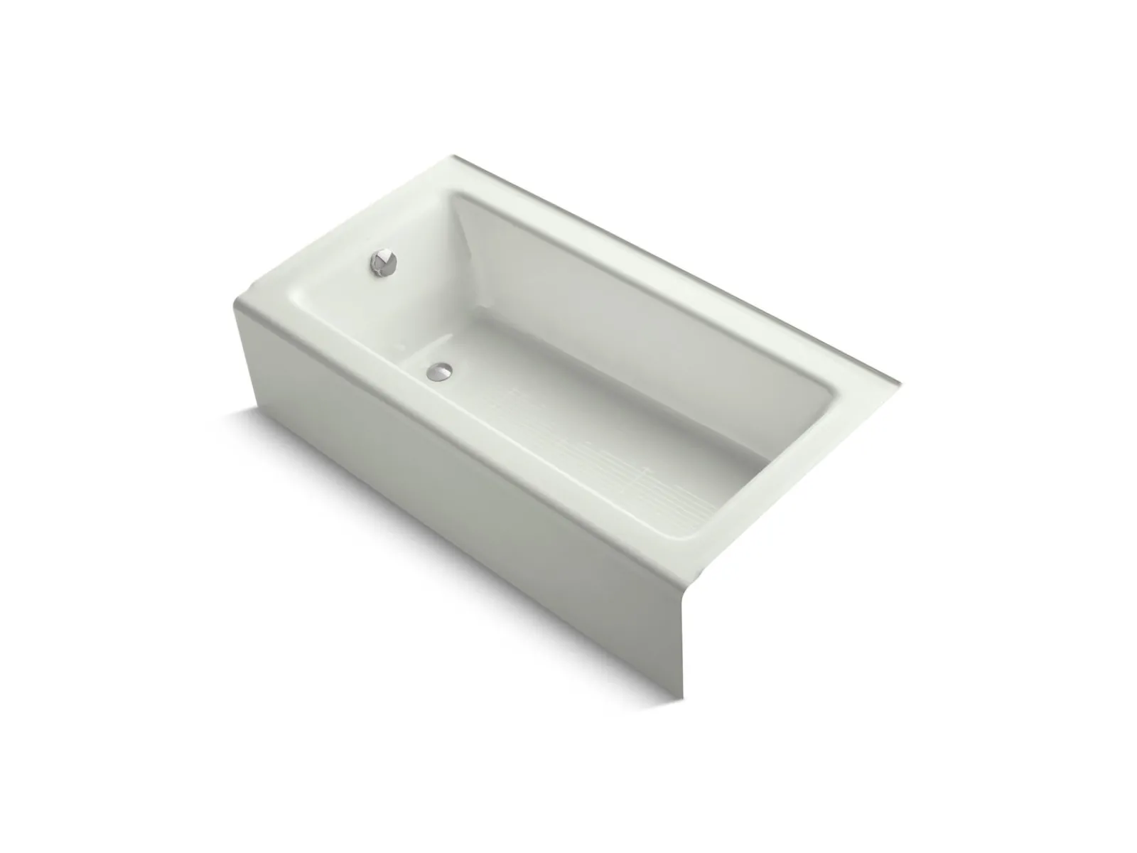 60" x 32" alcove bath, left drain^Kohler Online