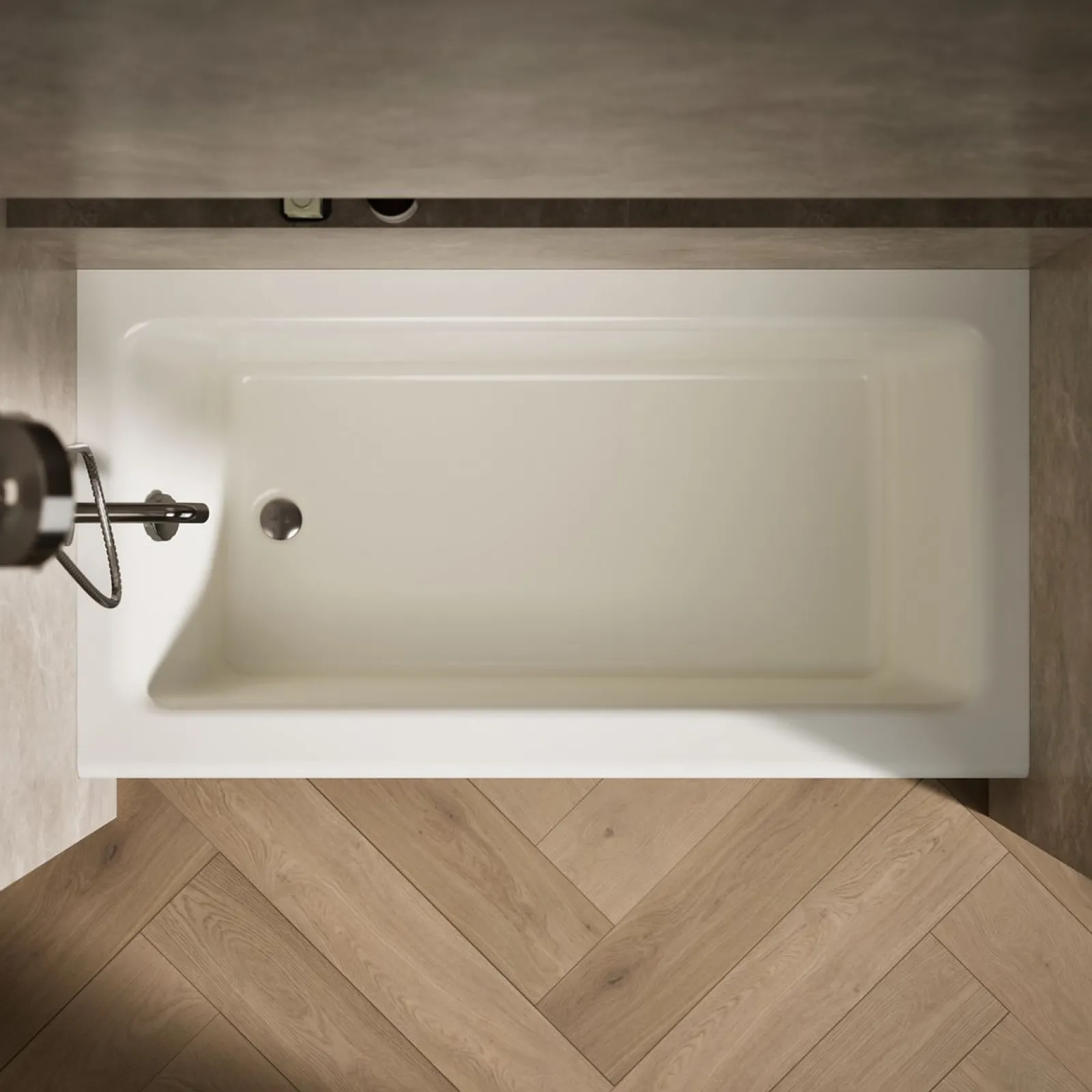 60" x 32" alcove bath, left drain^Kohler Online