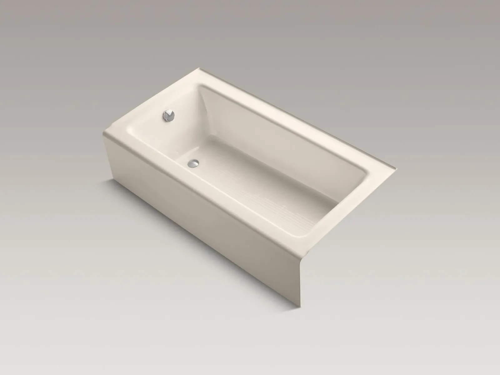 60" x 32" alcove bath, left drain^Kohler Online