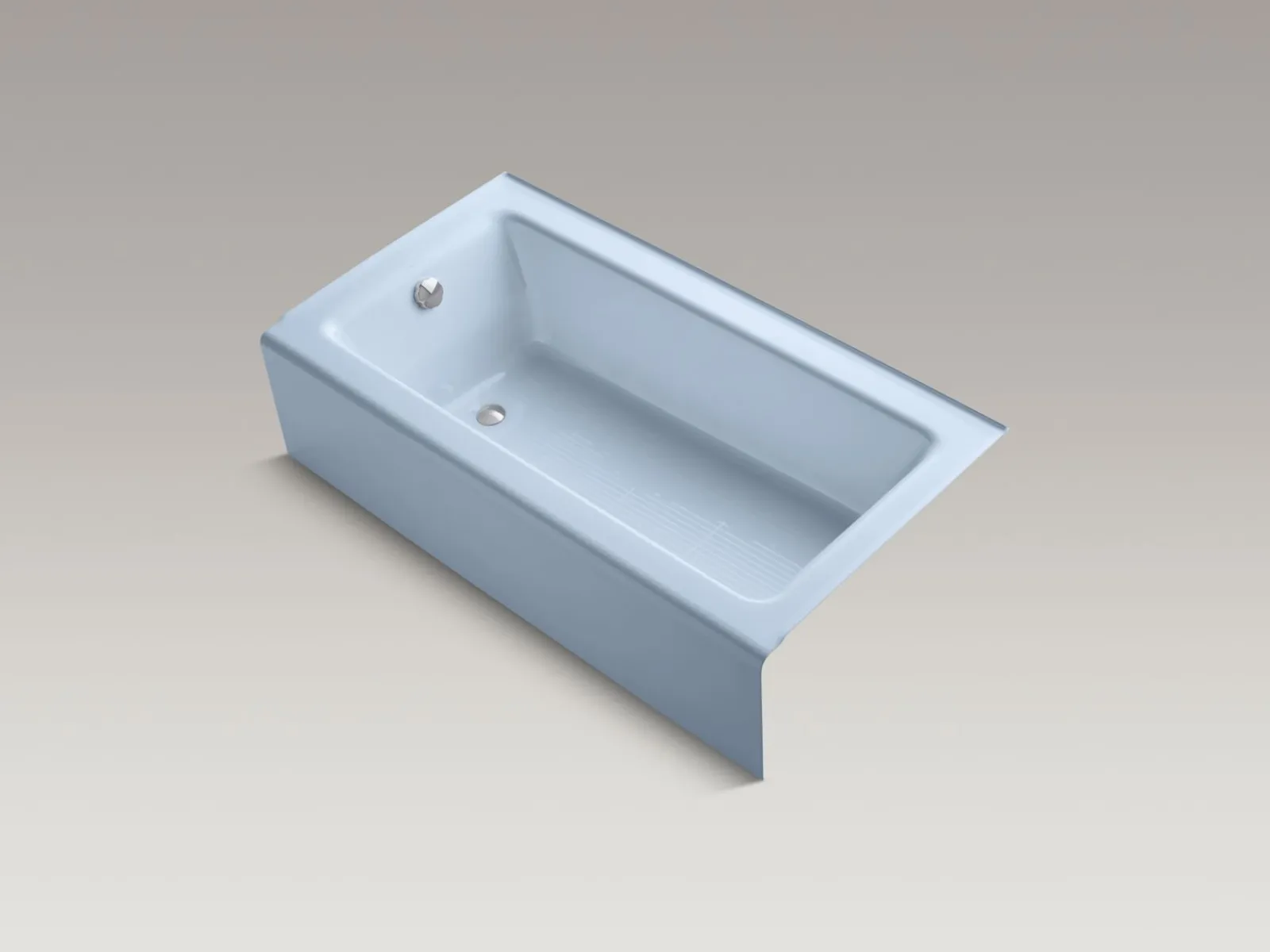 60" x 32" alcove bath, left drain^Kohler Online