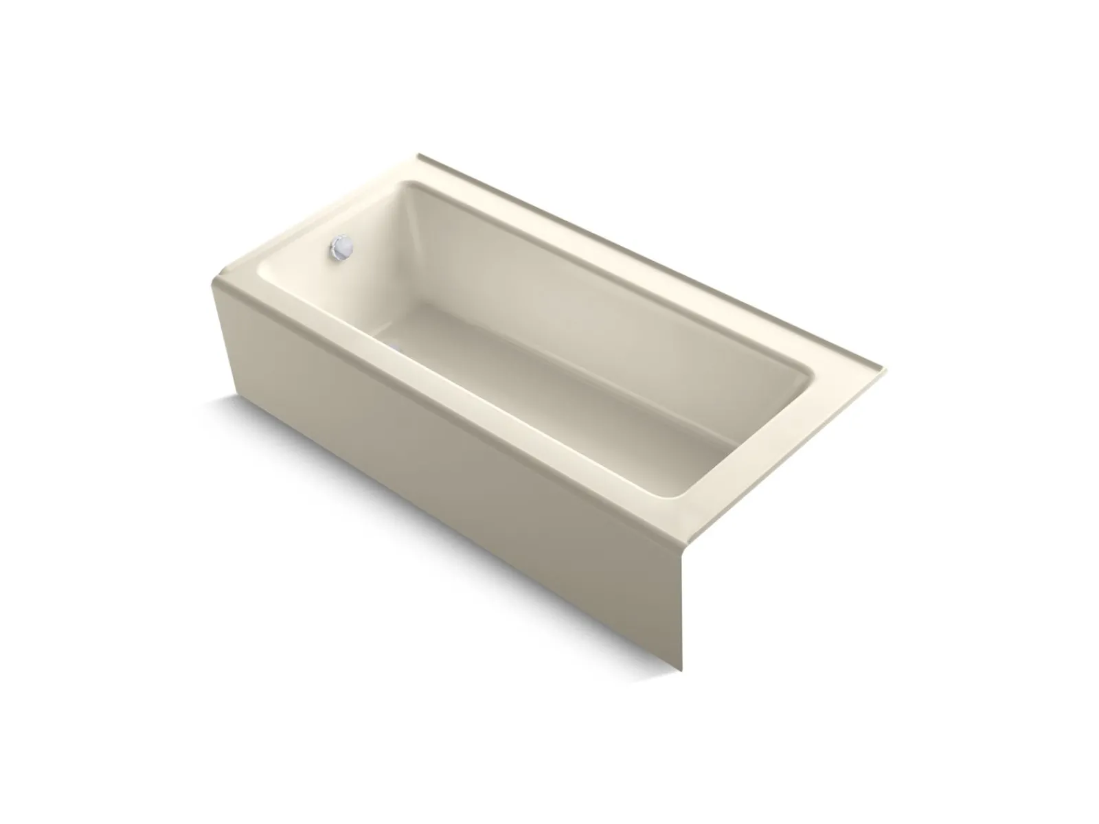 66" x 32" alcove bath, left drain^Kohler