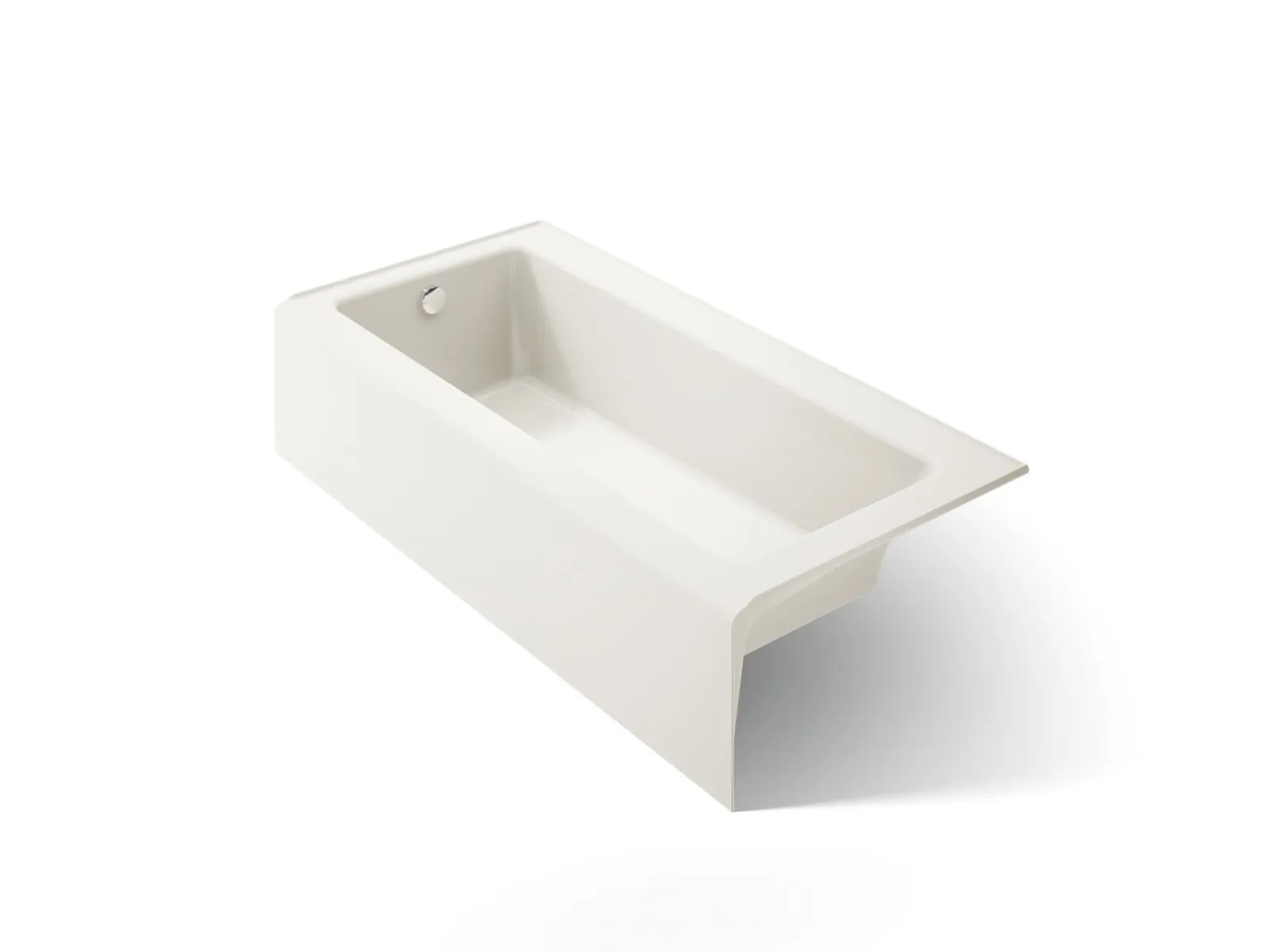 66" x 32" alcove bath, left drain^Kohler