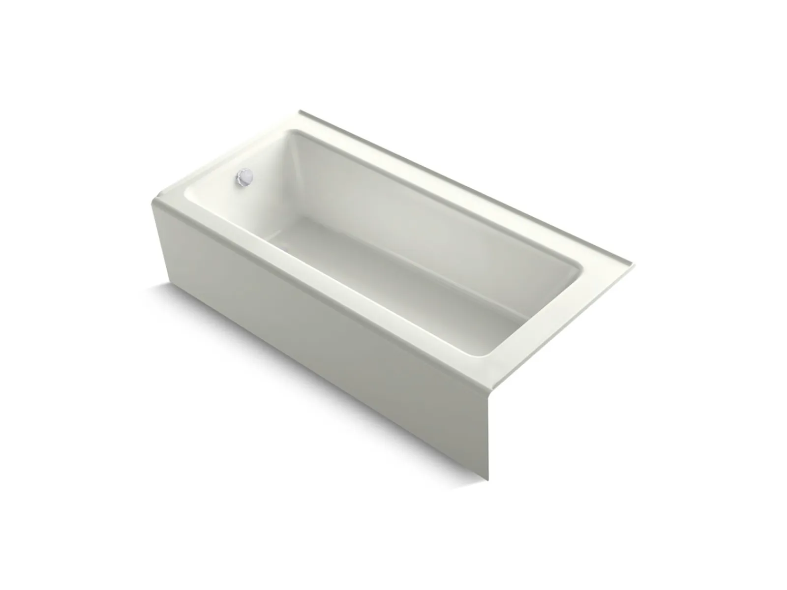 66" x 32" alcove bath, left drain^Kohler