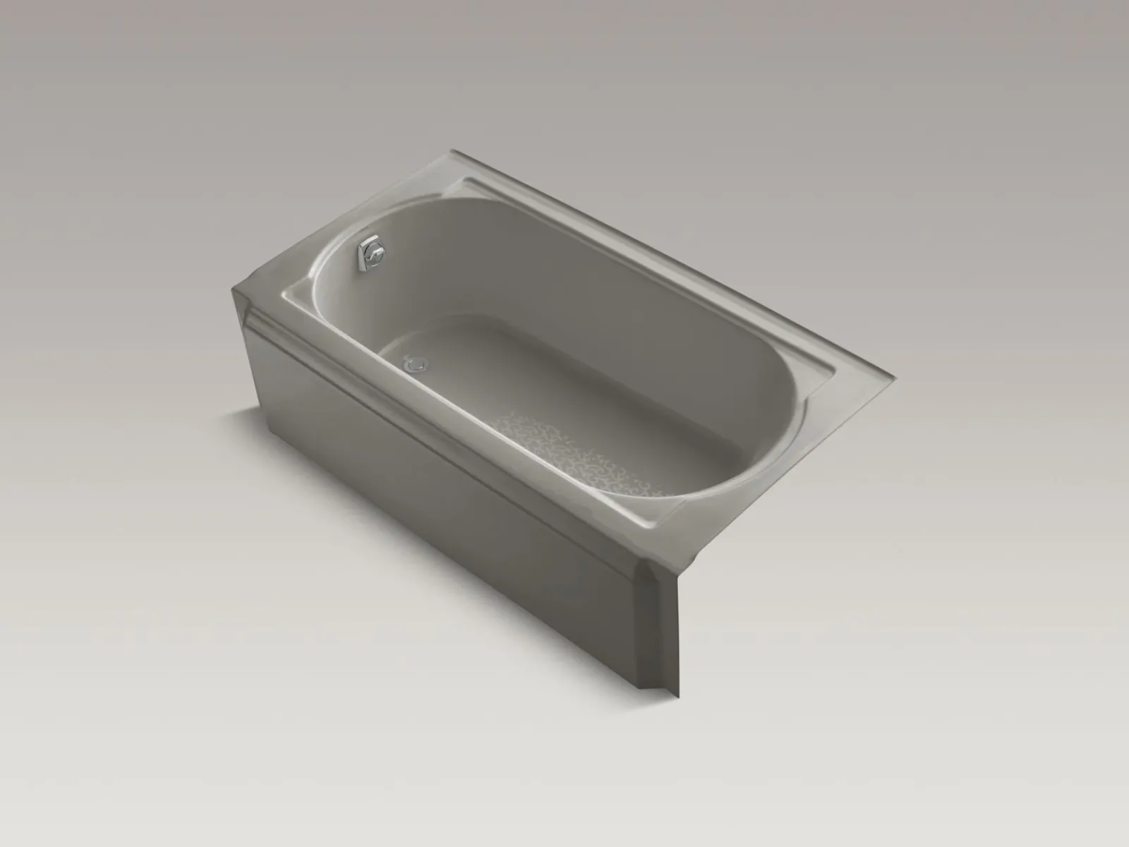 60" x 33-3/4" alcove bath, left drain^Kohler