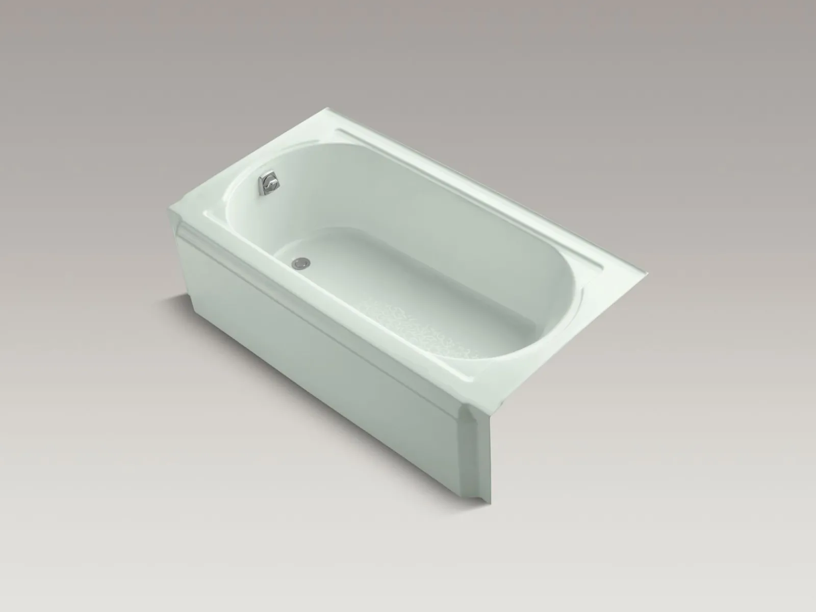 60" x 33-3/4" alcove bath, left drain^Kohler