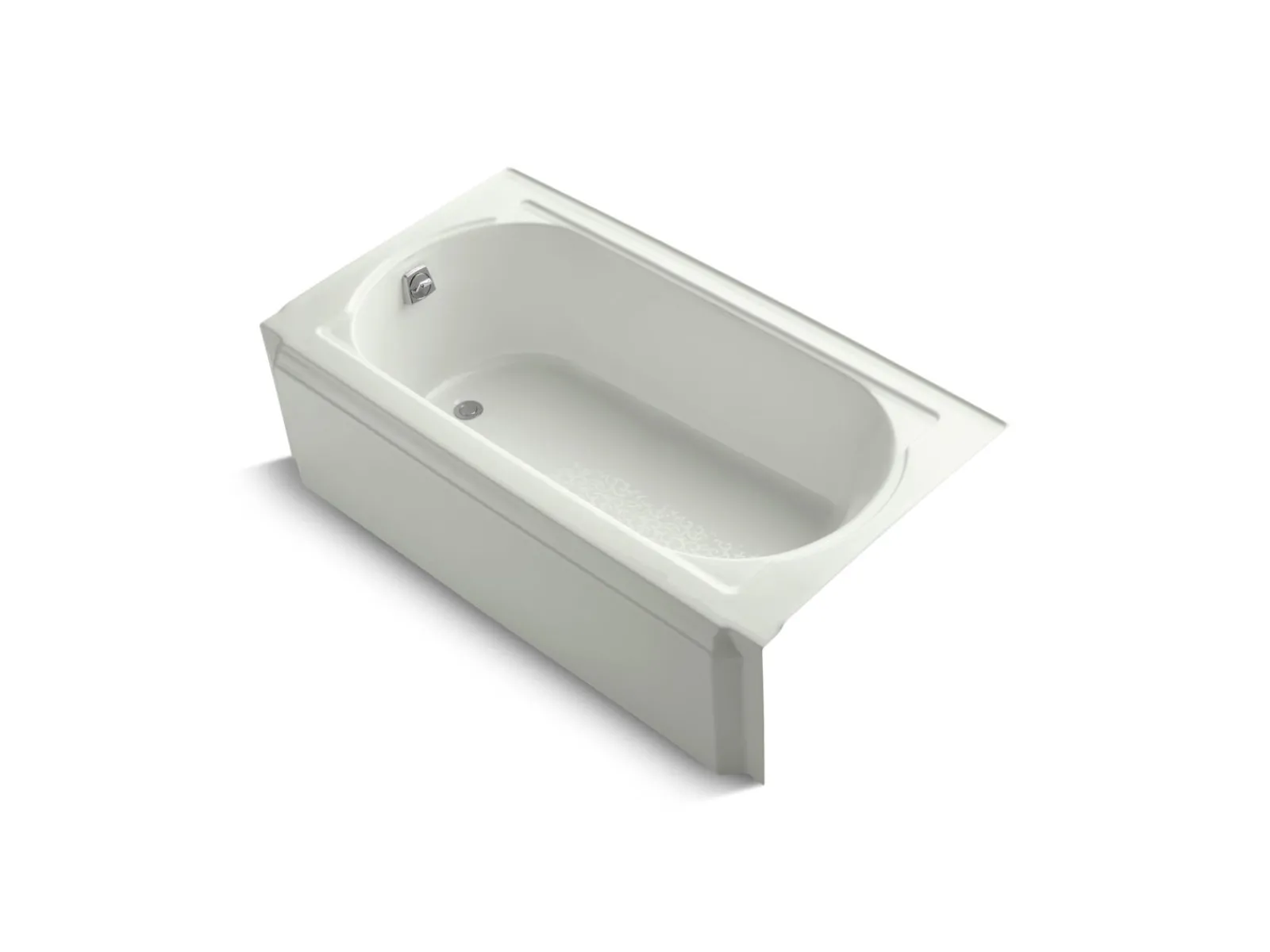 60" x 33-3/4" alcove bath, left drain^Kohler