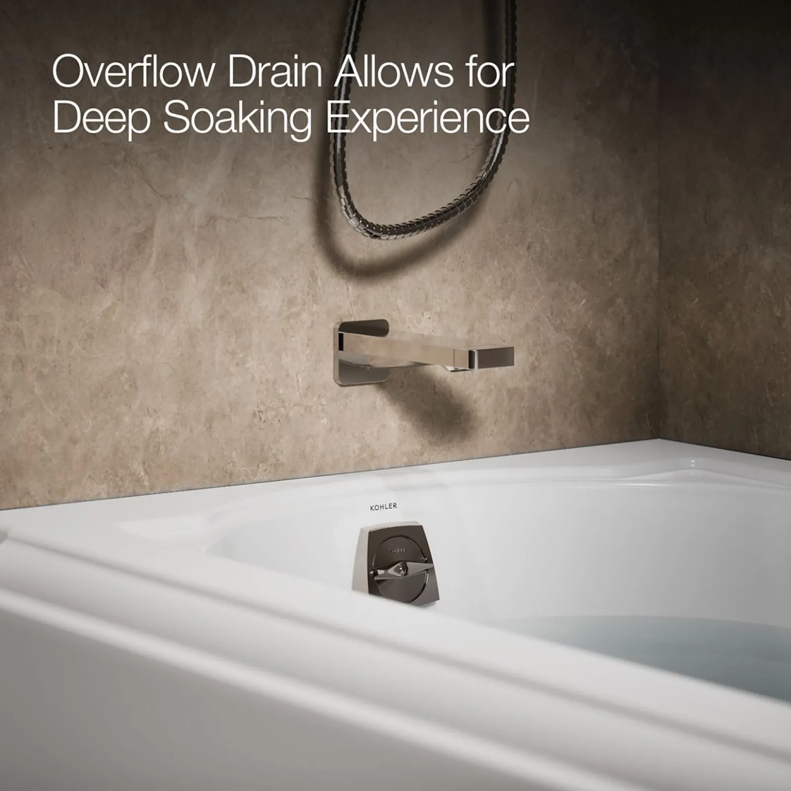 60" x 33-3/4" alcove bath, left drain^Kohler