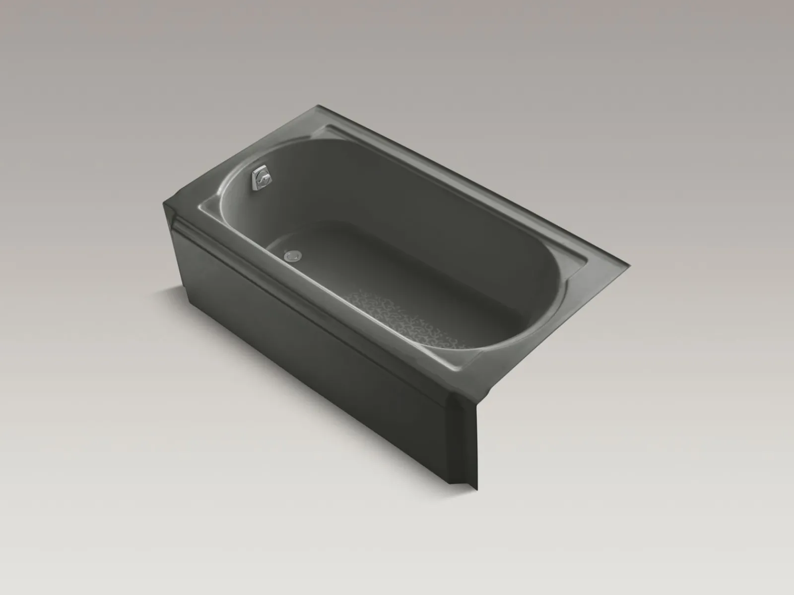 60" x 33-3/4" alcove bath, left drain^Kohler