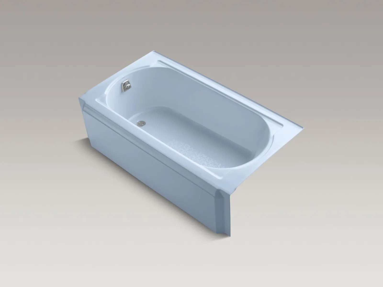60" x 33-3/4" alcove bath, left drain^Kohler