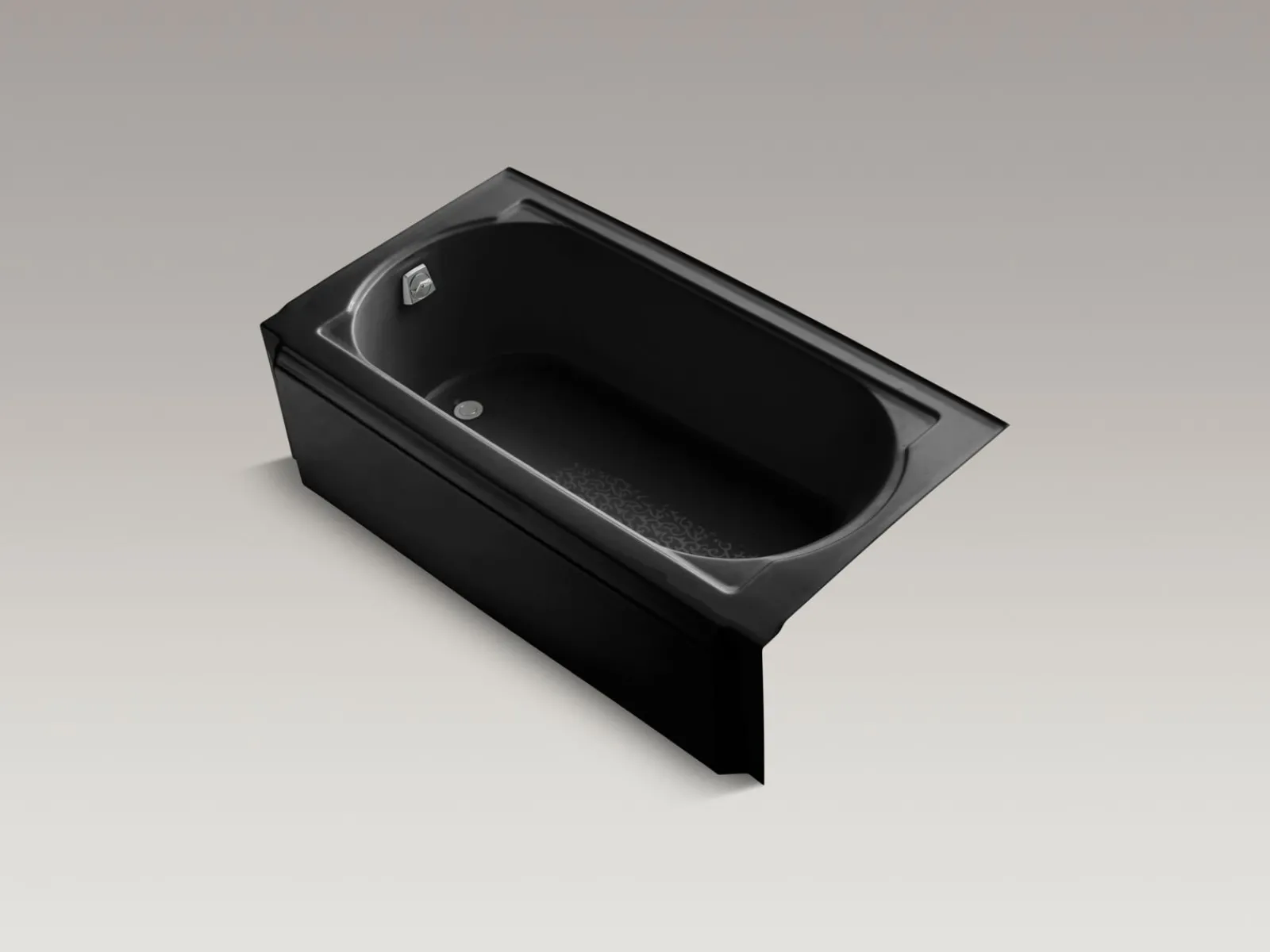 60" x 33-3/4" alcove bath, left drain^Kohler