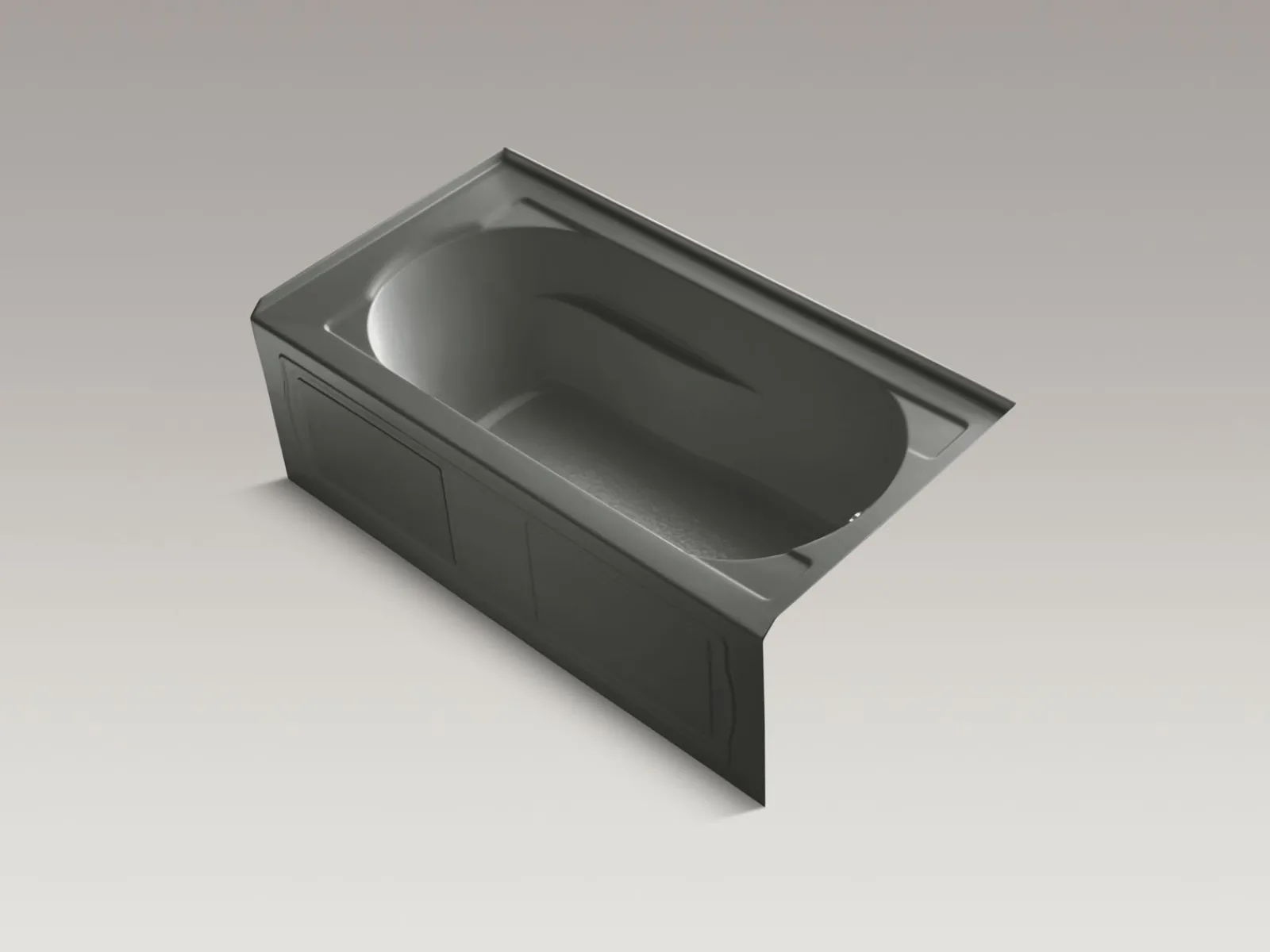60" x 32" alcove bath, right drain^Kohler New