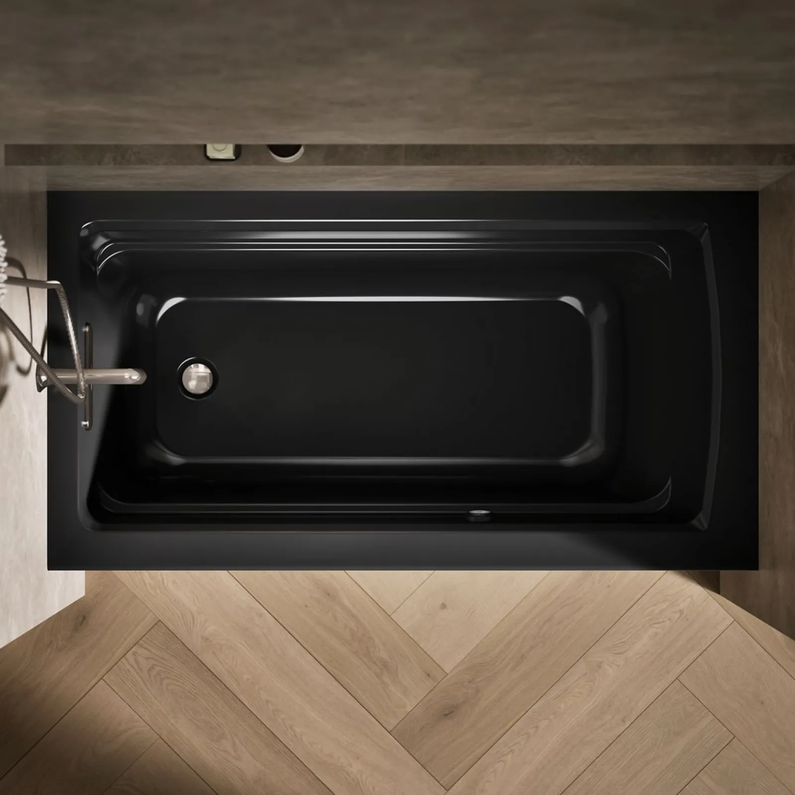 60" x 32" alcove bath with Bask® heated surface, left drain^Kohler Clearance