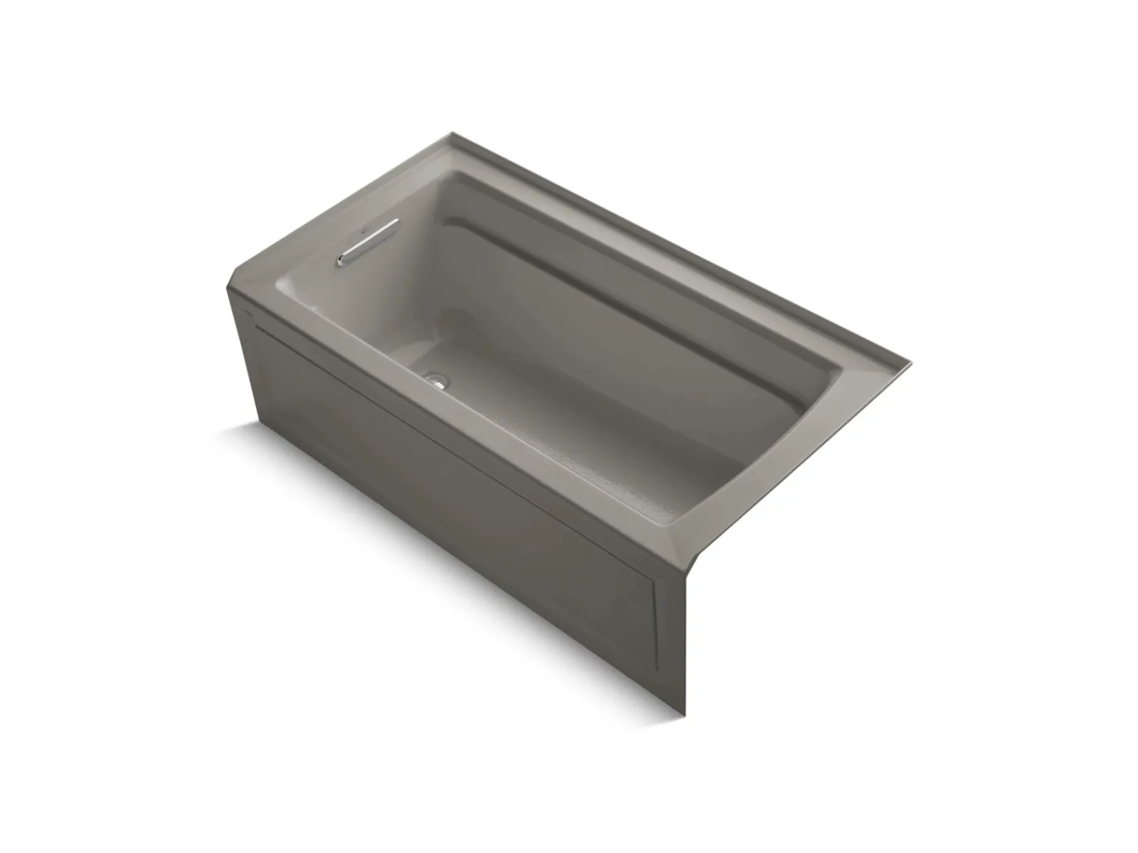60" x 32" alcove bath with Bask® heated surface, left drain^Kohler Clearance