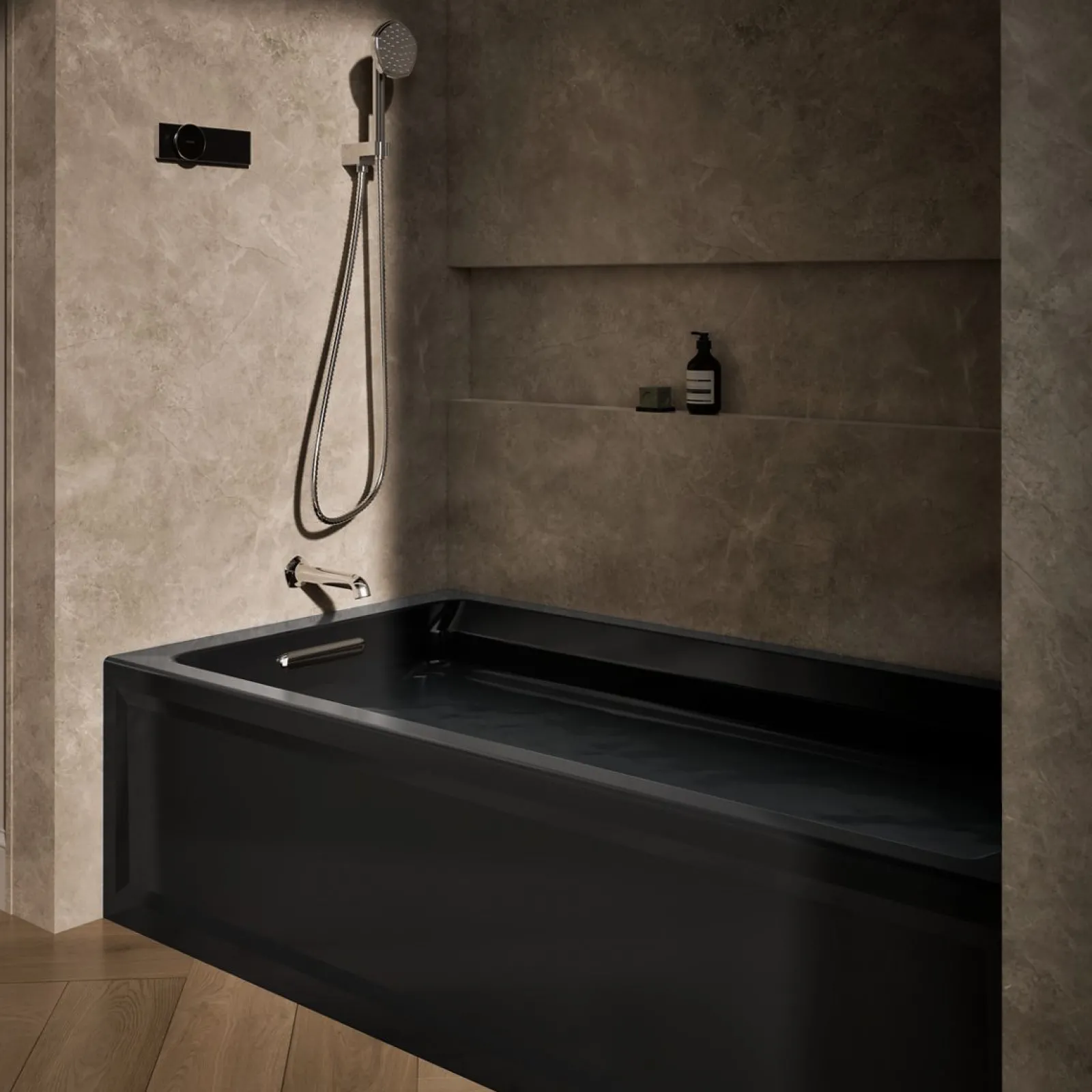 72" x 36" alcove bath with Bask® heated surface, left drain^Kohler Discount