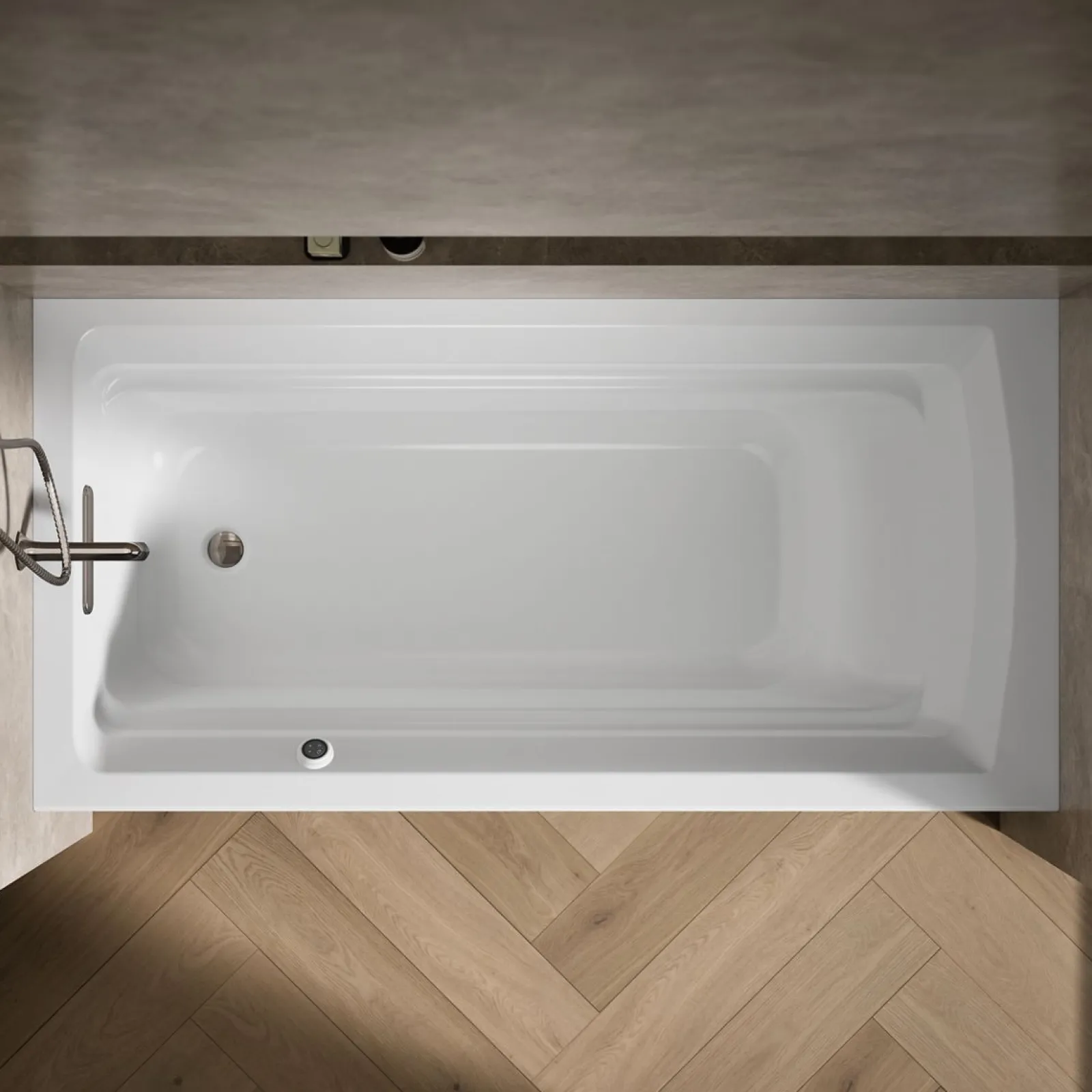 72" x 36" alcove bath with Bask® heated surface, left drain^Kohler Discount