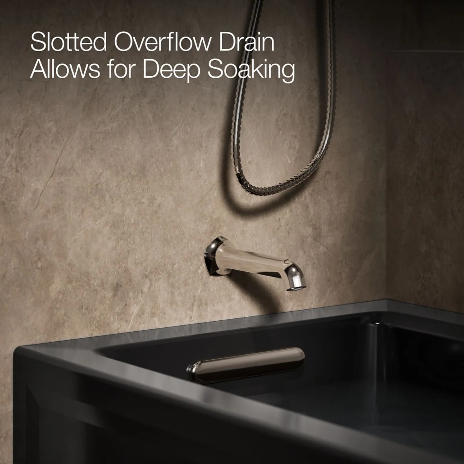 60" x 30" alcove bath with Bask® heated surface, alcove left drain^Kohler New