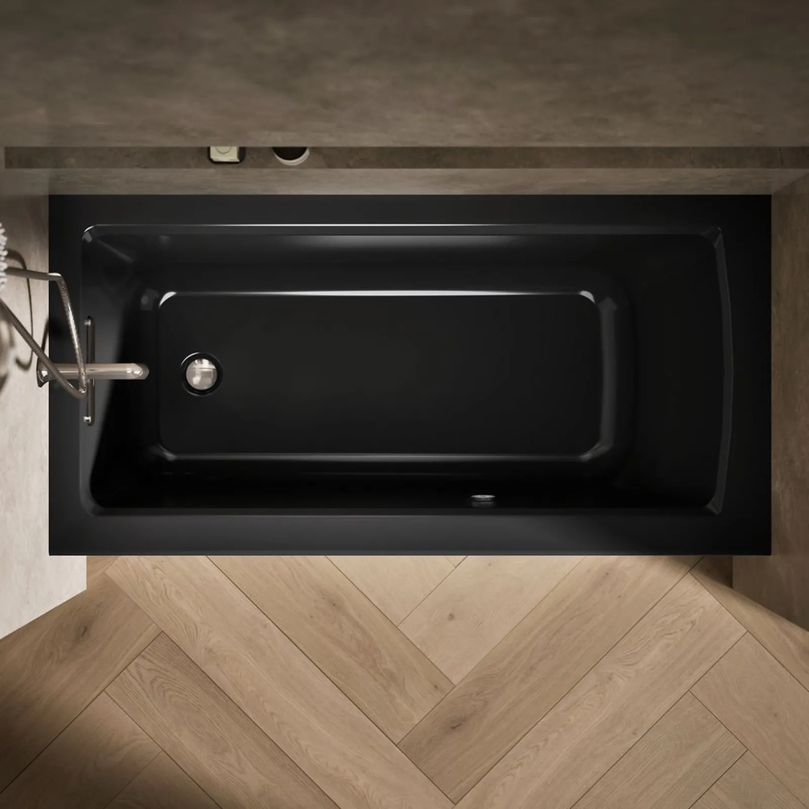60" x 30" alcove bath with Bask® heated surface, alcove left drain^Kohler New
