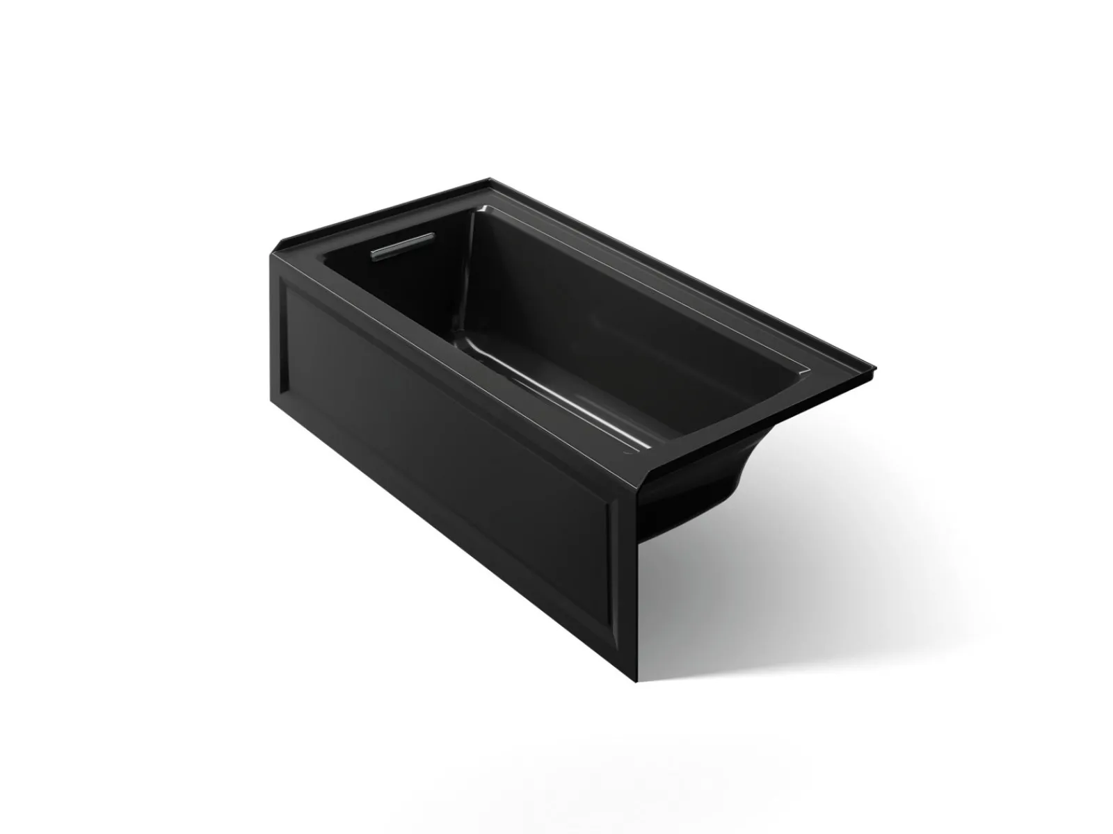 60" x 30" alcove bath with Bask® heated surface, alcove left drain^Kohler New