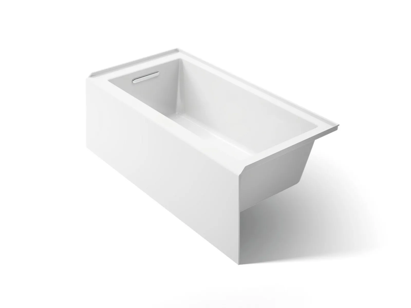 60" x 30" alcove bath with integral apron, integral flange, and left-hand drain^Kohler Outlet