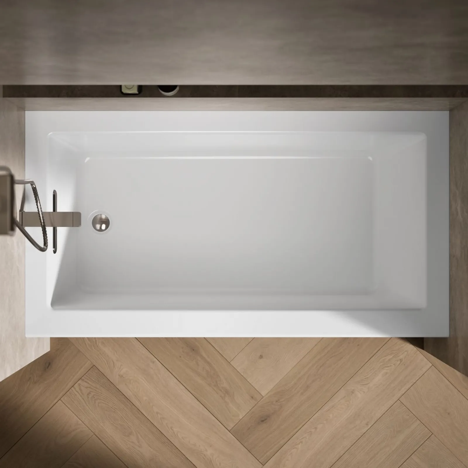 60" x 32" alcove bath with integral apron, integral flange, and left-hand drain^Kohler Sale