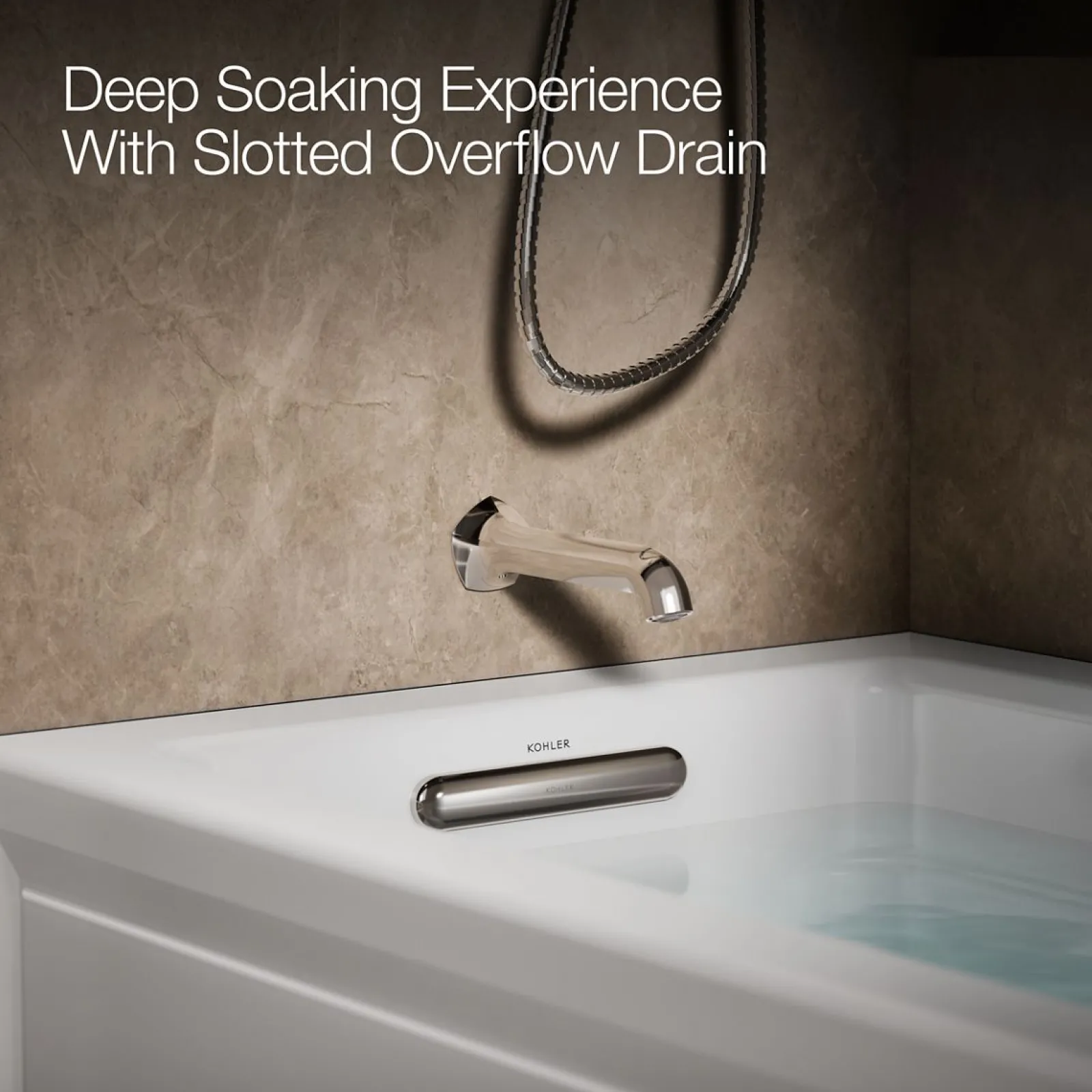 60" x 32" alcove Heated BubbleMassage™ air bath, left drain^Kohler Sale