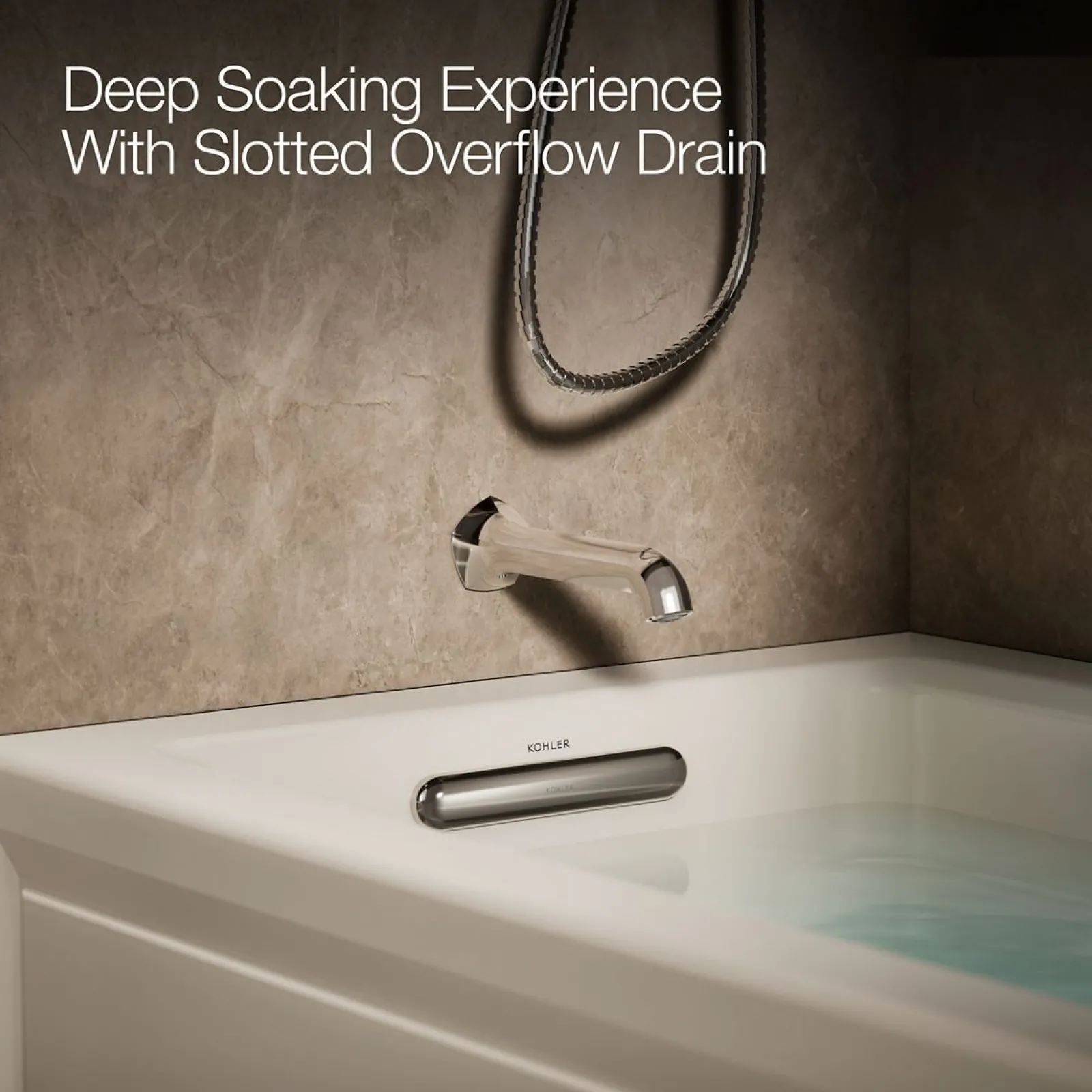 60" x 32" alcove Heated BubbleMassage™ air bath, left drain^Kohler Sale
