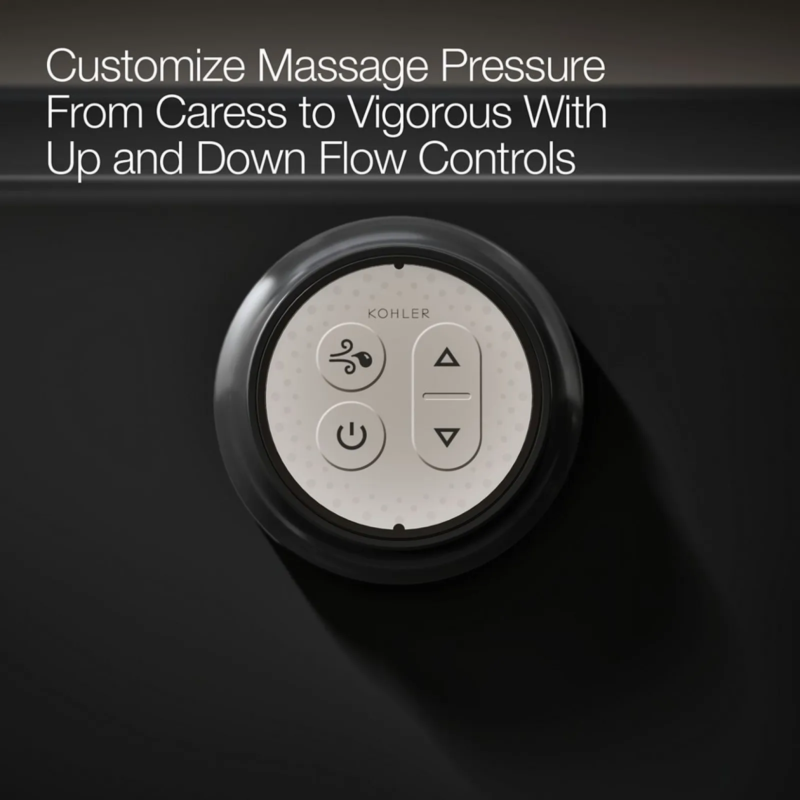 60" x 32" alcove Heated BubbleMassage™ air bath and whirlpool, left drain^Kohler