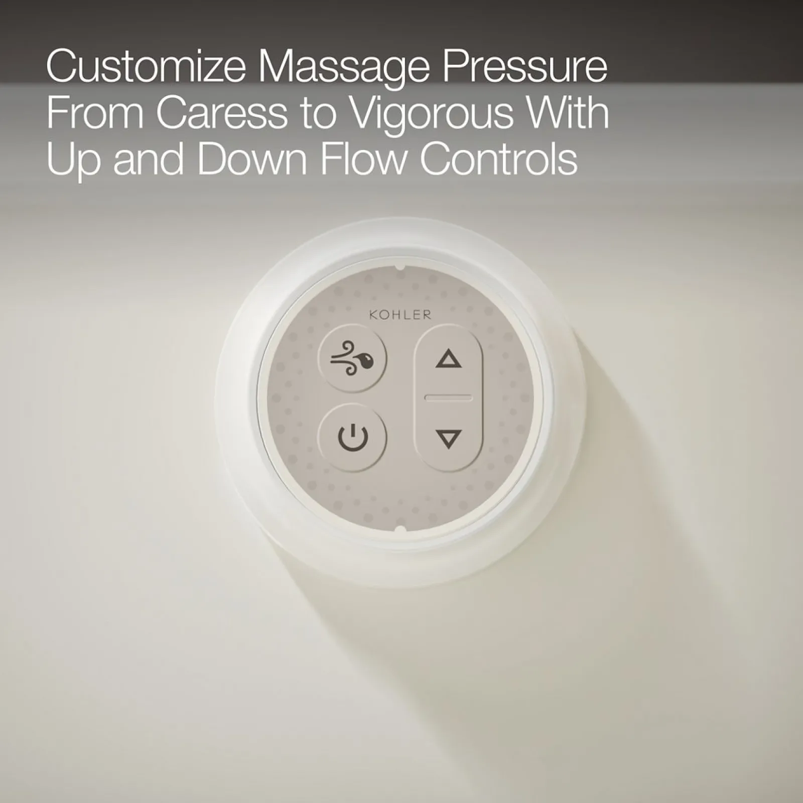 60" x 32" alcove Heated BubbleMassage™ air bath and whirlpool, left drain^Kohler