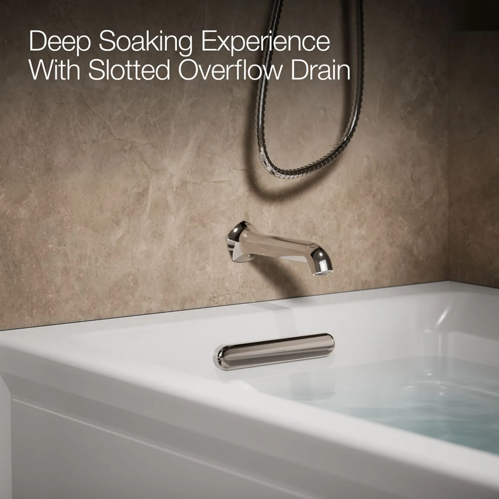 72" x 36" alcove Heated BubbleMassage™ air bath, left drain^Kohler Sale