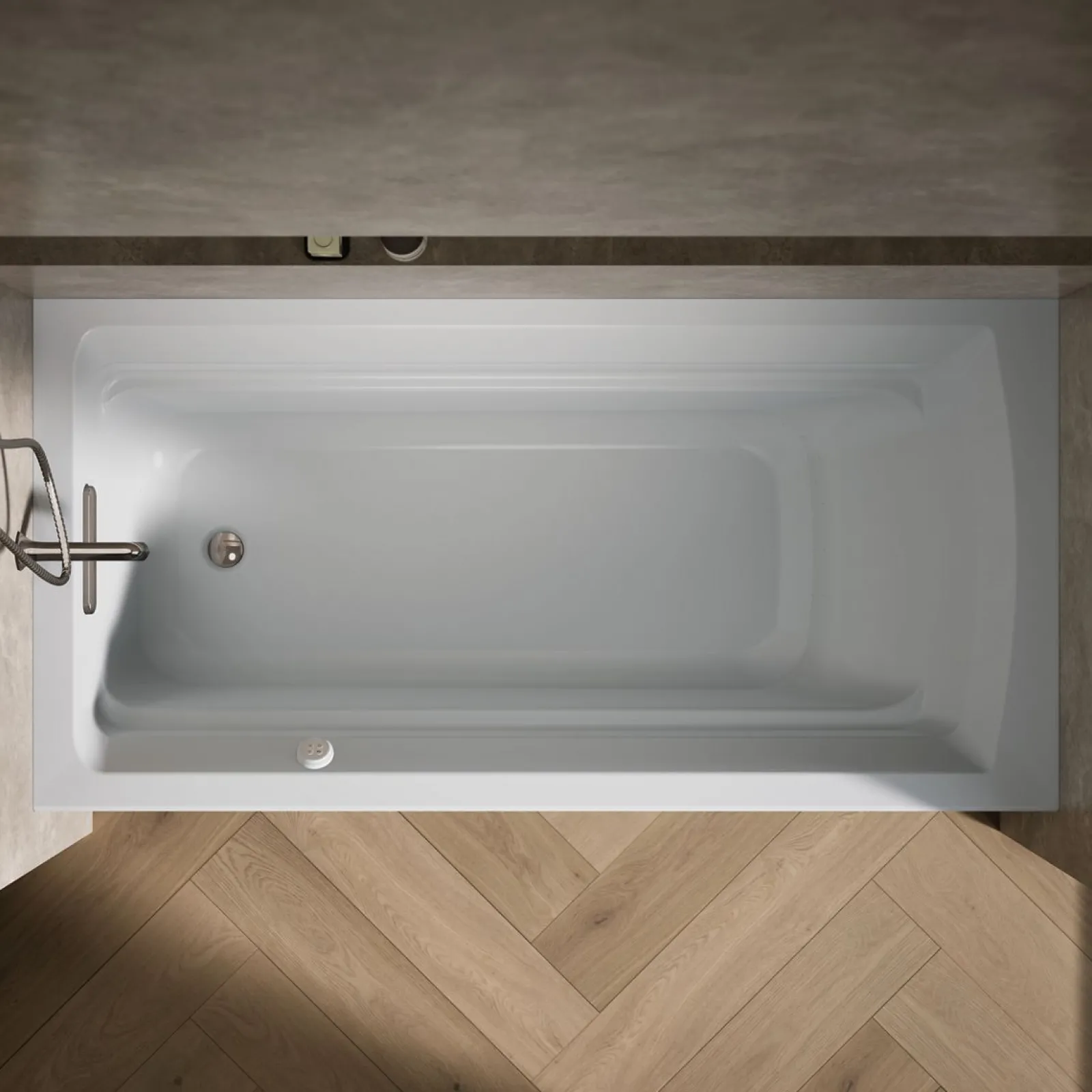 72" x 36" alcove Heated BubbleMassage™ air bath, left drain^Kohler Sale