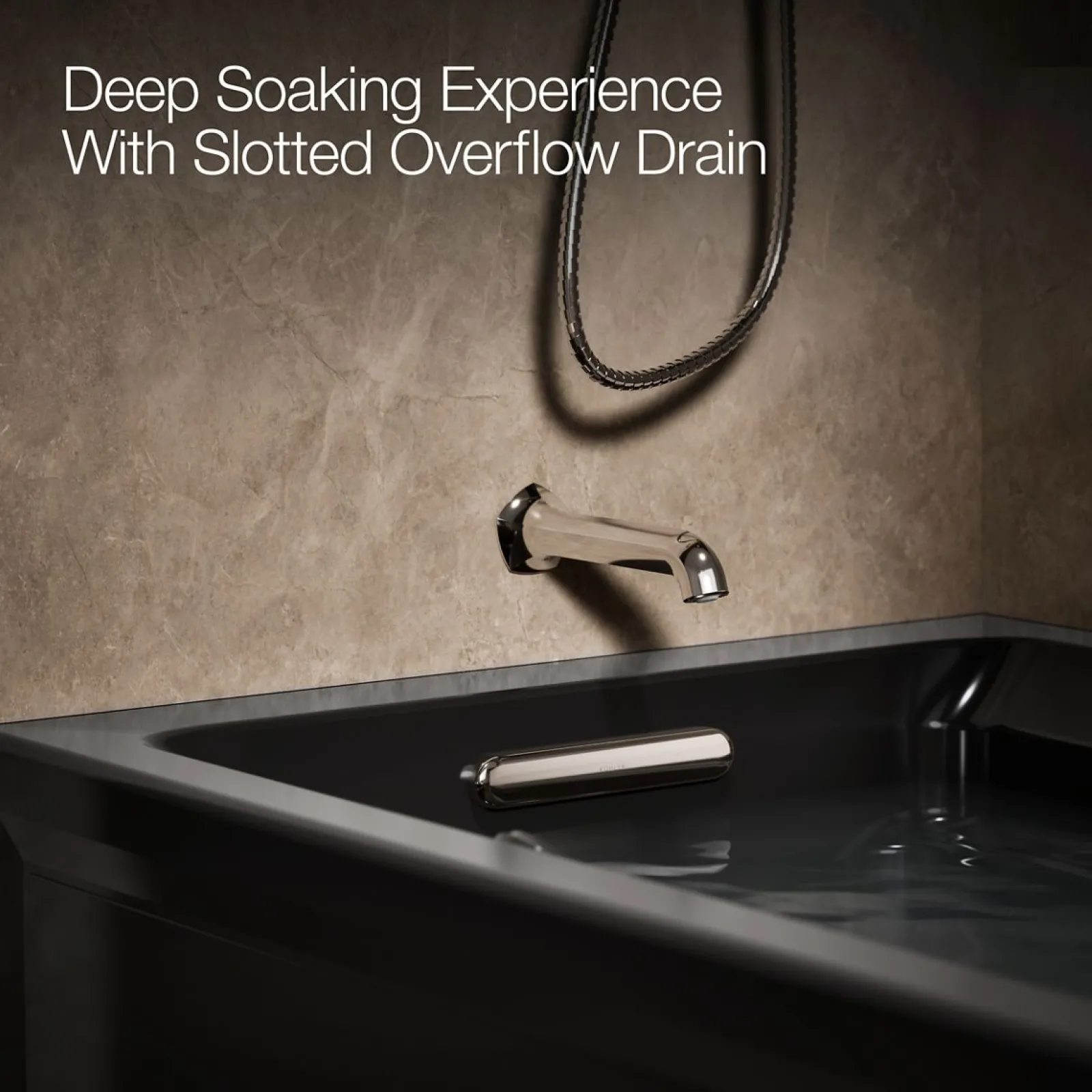 72" x 36" alcove Heated BubbleMassage™ air bath and whirlpool, left drain^Kohler Discount