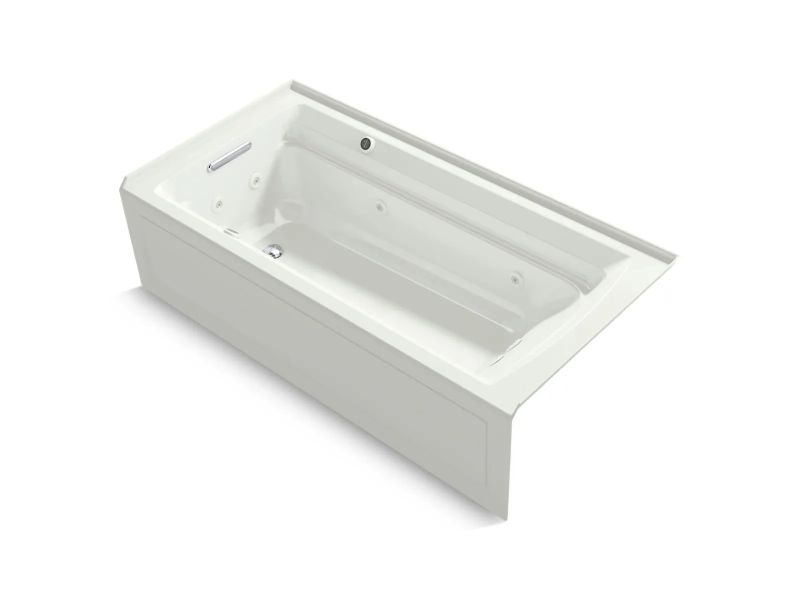 72" x 36" alcove Heated BubbleMassage™ air bath and whirlpool, left drain^Kohler Discount