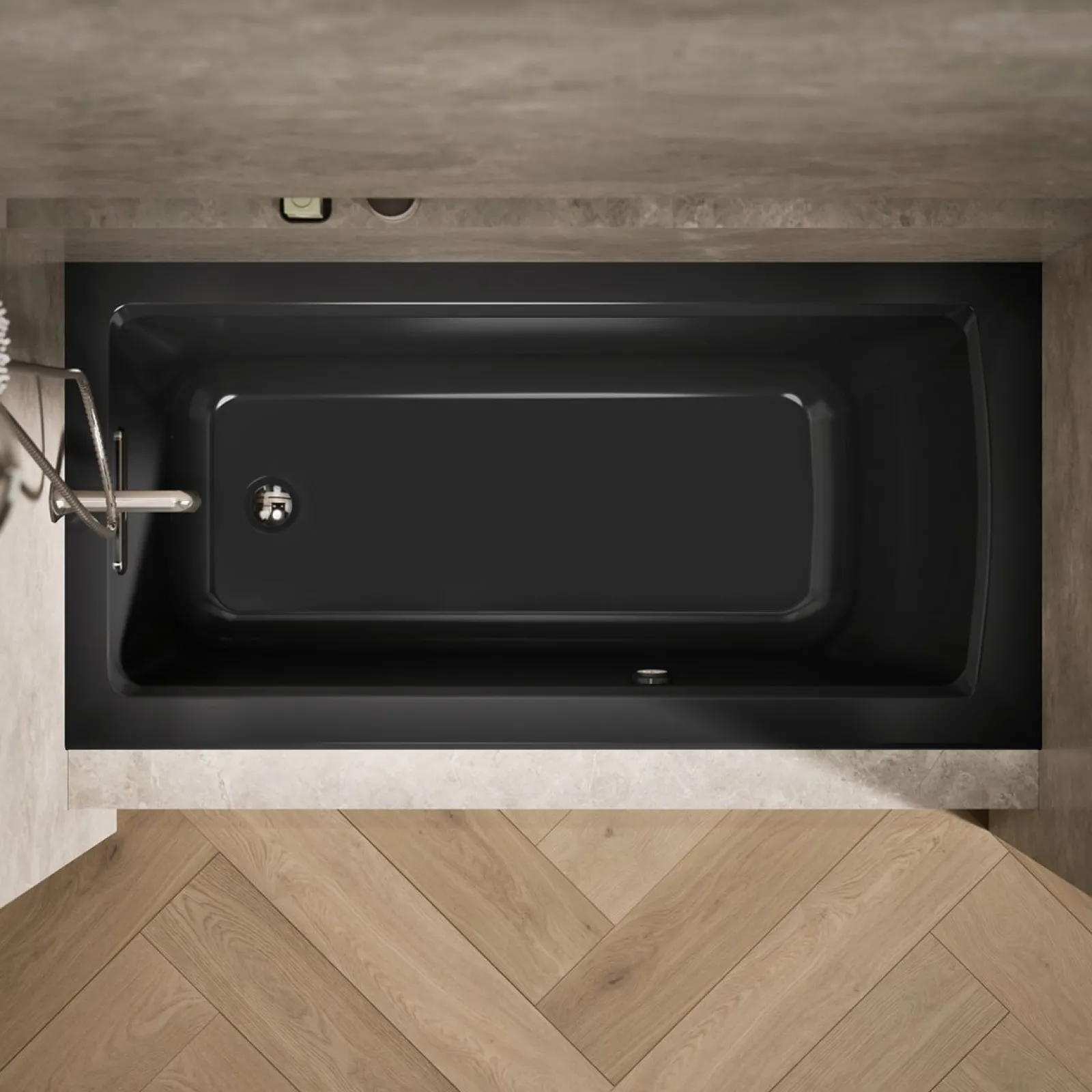 60" x 30" alcove Heated BubbleMassage™ air bath, left drain^Kohler Best